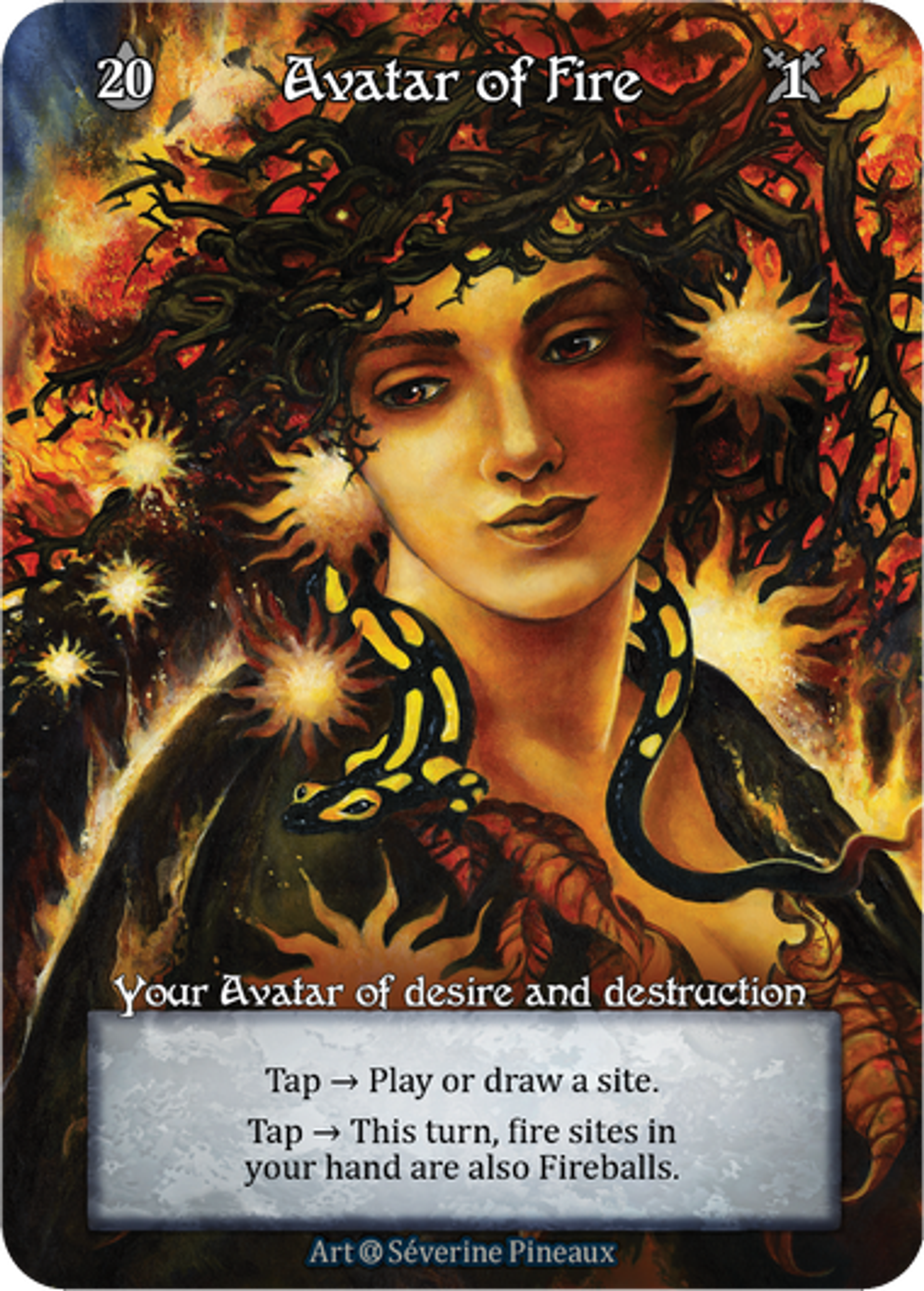 Avatar of Fire — Alpha — Sorcery: Contested Realm