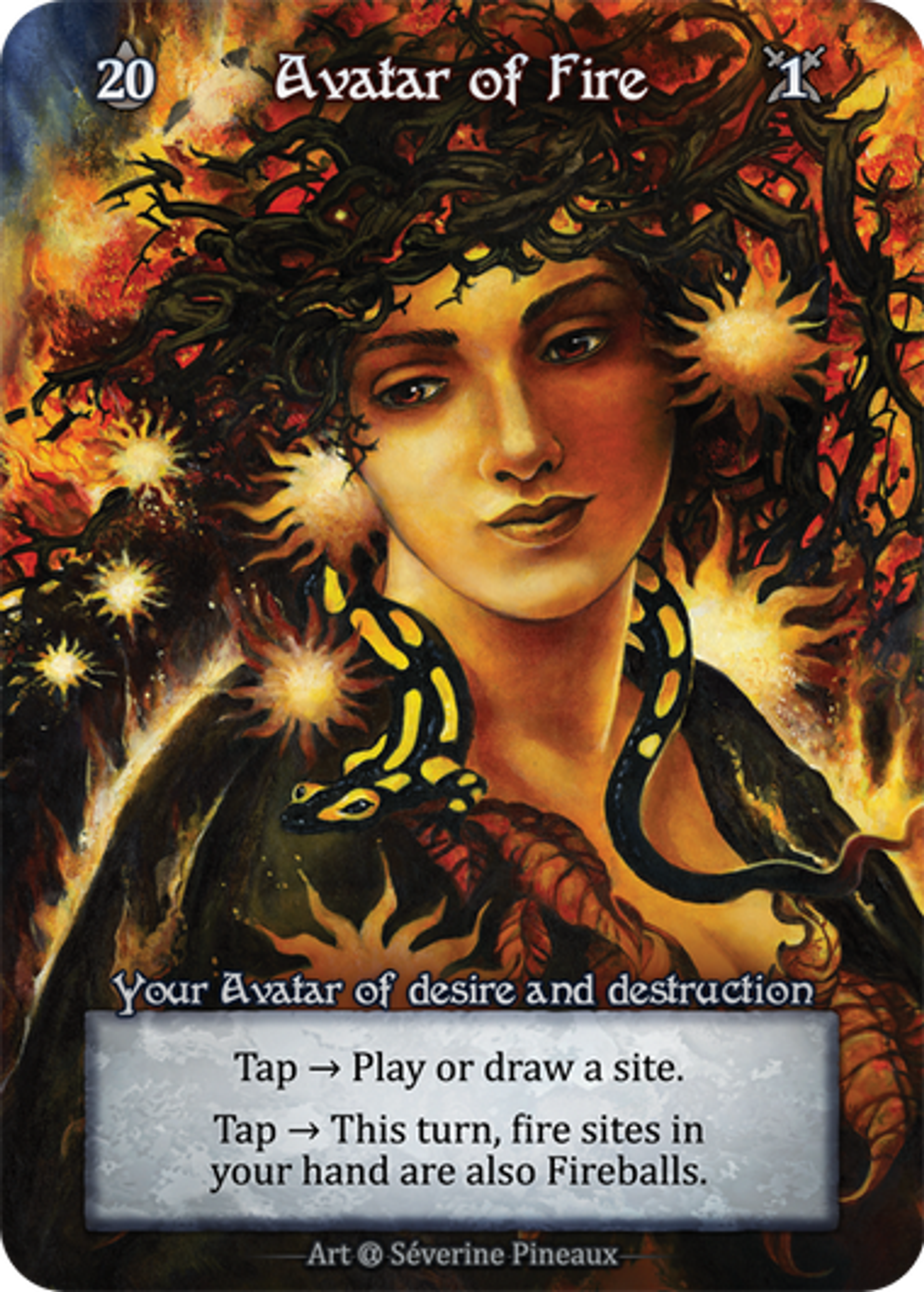 Avatar of Fire — Alpha — Sorcery: Contested Realm
