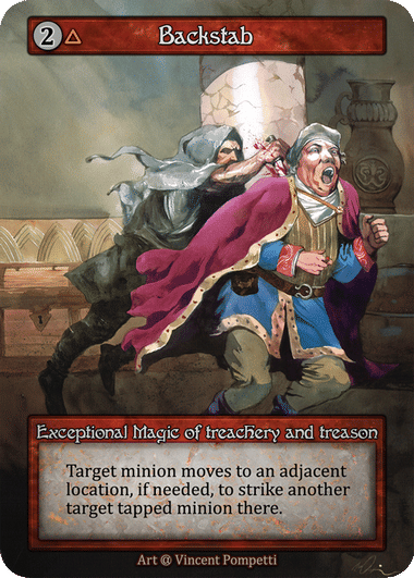 Backstab — Alpha — Sorcery: Contested Realm