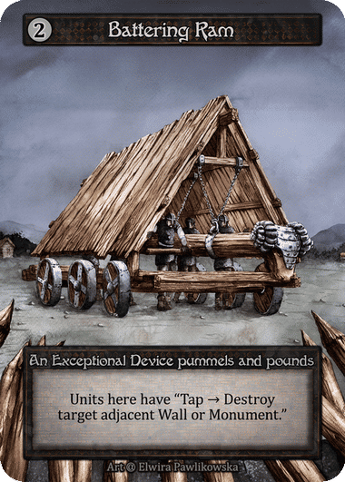 Battering Ram from Alpha - Sorcery: Contested Realm