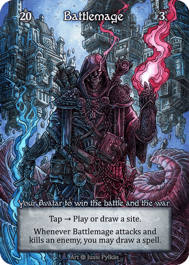Battlemage — Alpha — Sorcery: Contested Realm