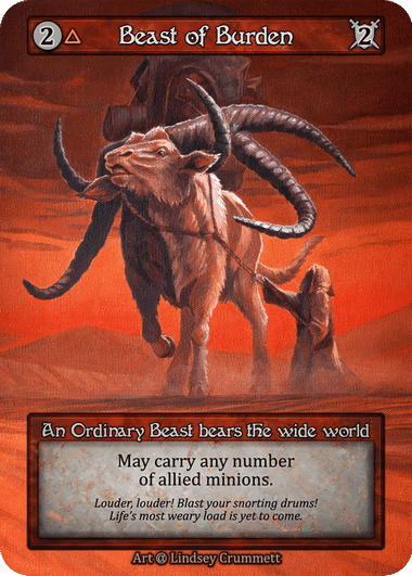 Beast of Burden — Alpha — Sorcery: Contested Realm