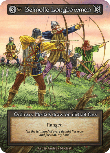 Belmotte Longbowmen from Alpha - Sorcery: Contested Realm