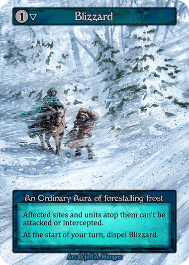 Blizzard — Alpha — Sorcery: Contested Realm