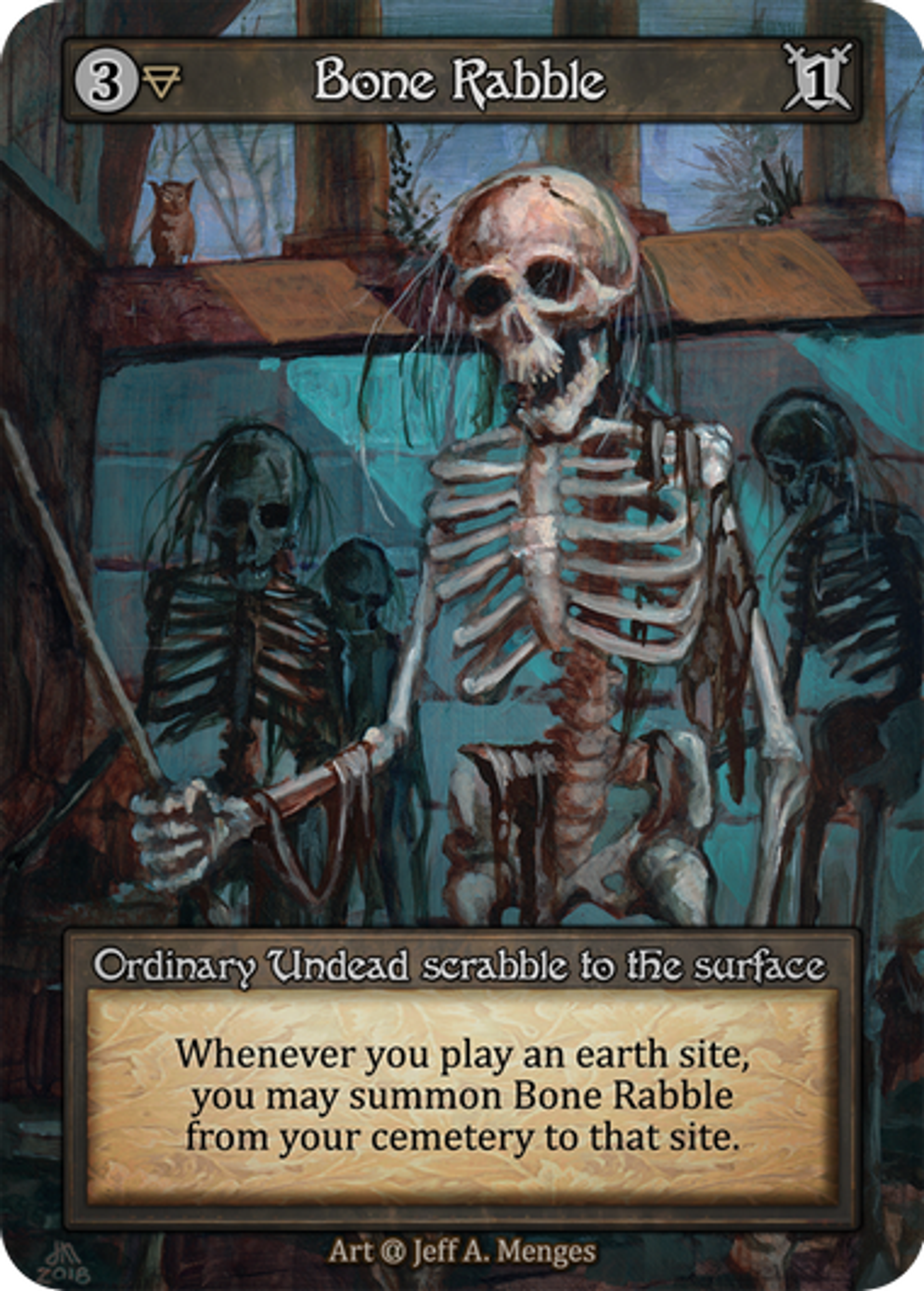 Bone Rabble — Alpha — Sorcery: Contested Realm