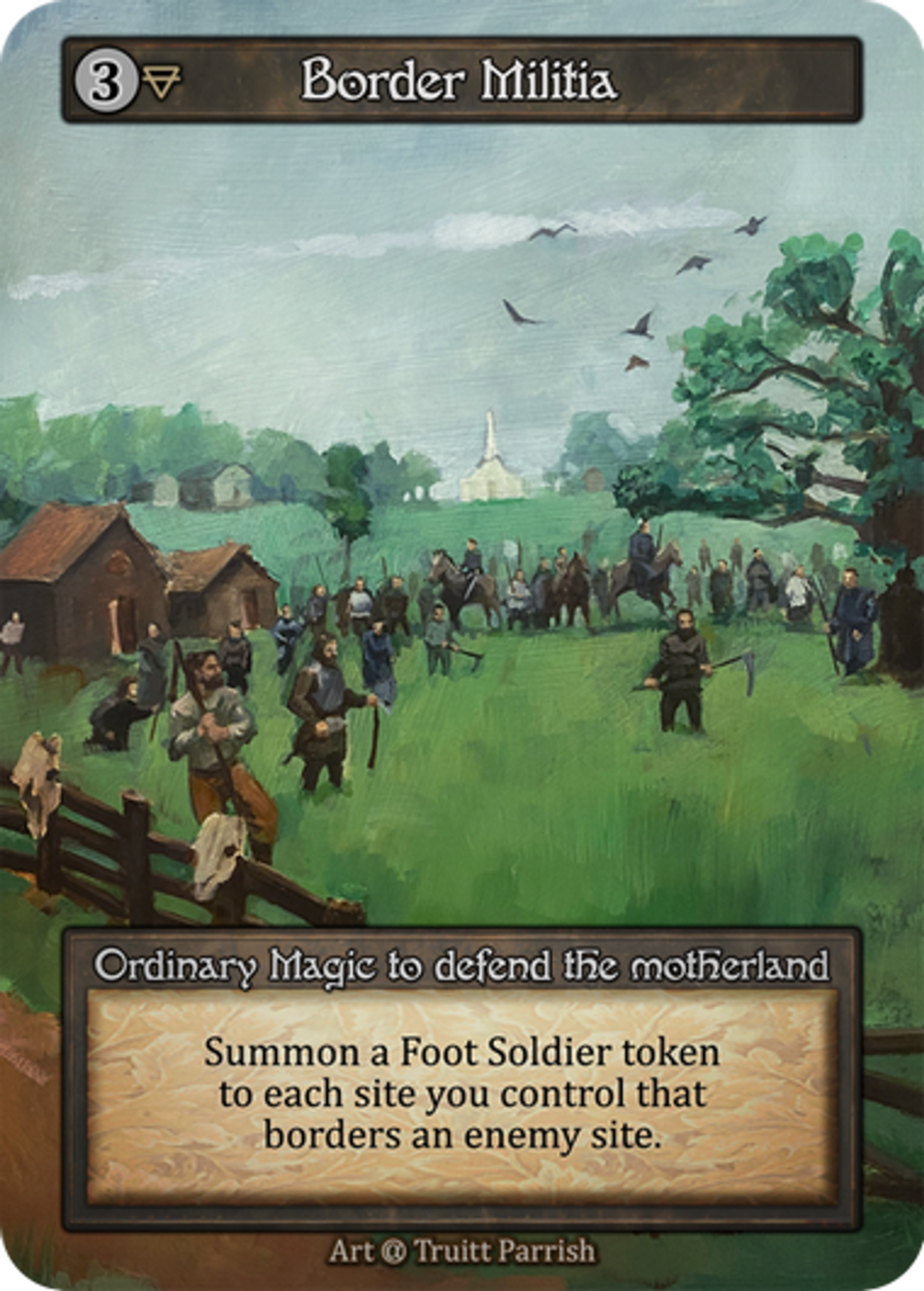Border Militia — Alpha — Sorcery: Contested Realm