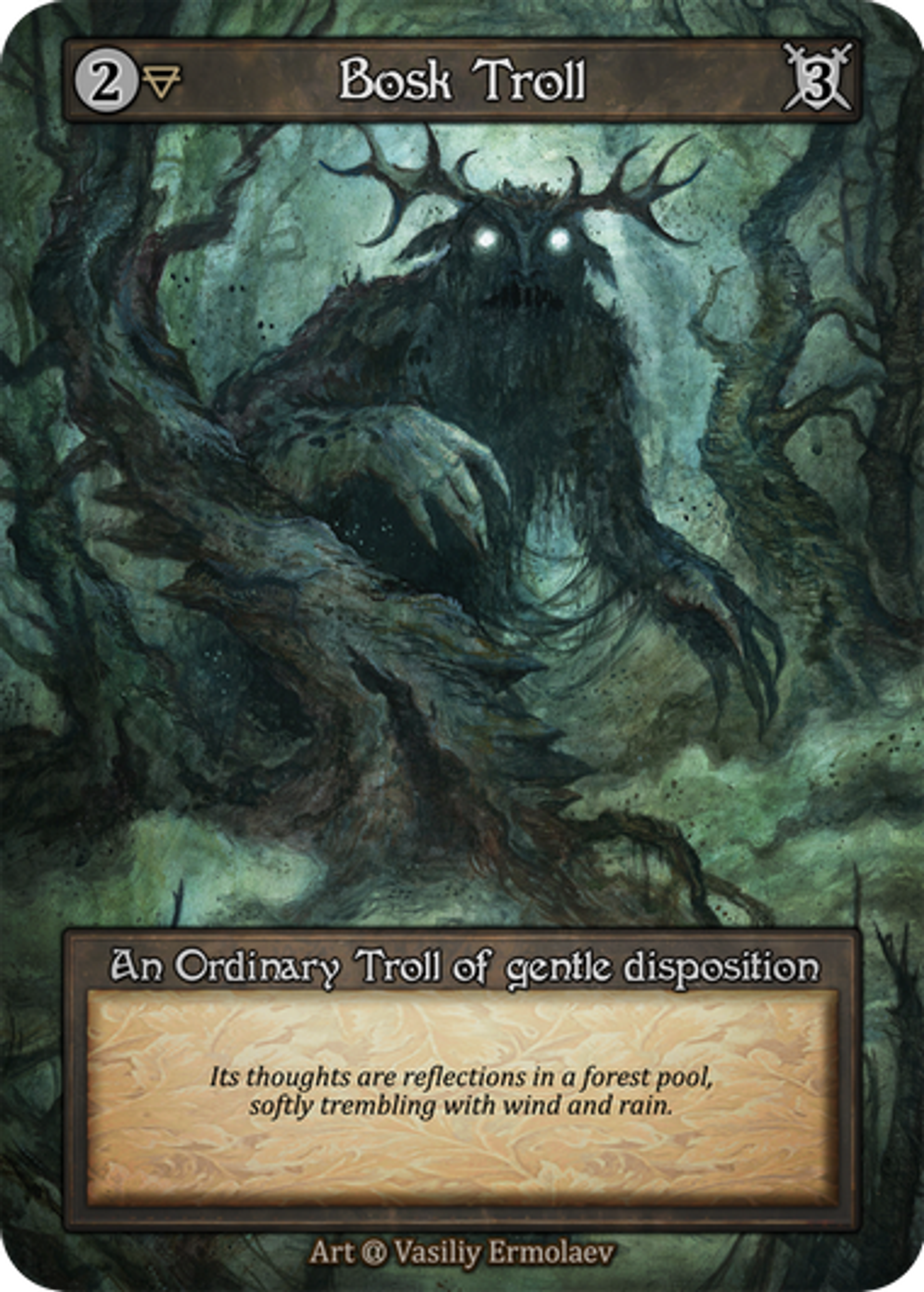 Bosk Troll — Alpha — Sorcery: Contested Realm