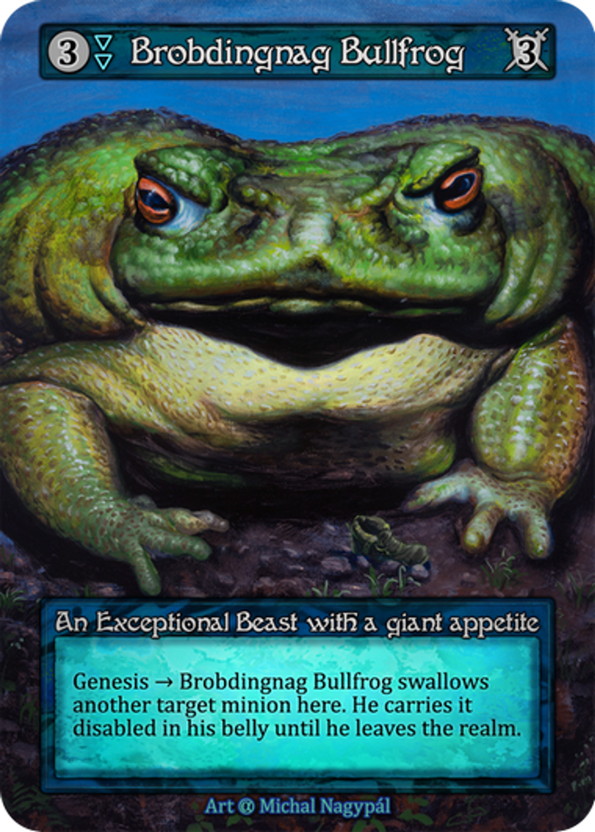 Brobdingnag Bullfrog — Alpha — Sorcery: Contested Realm
