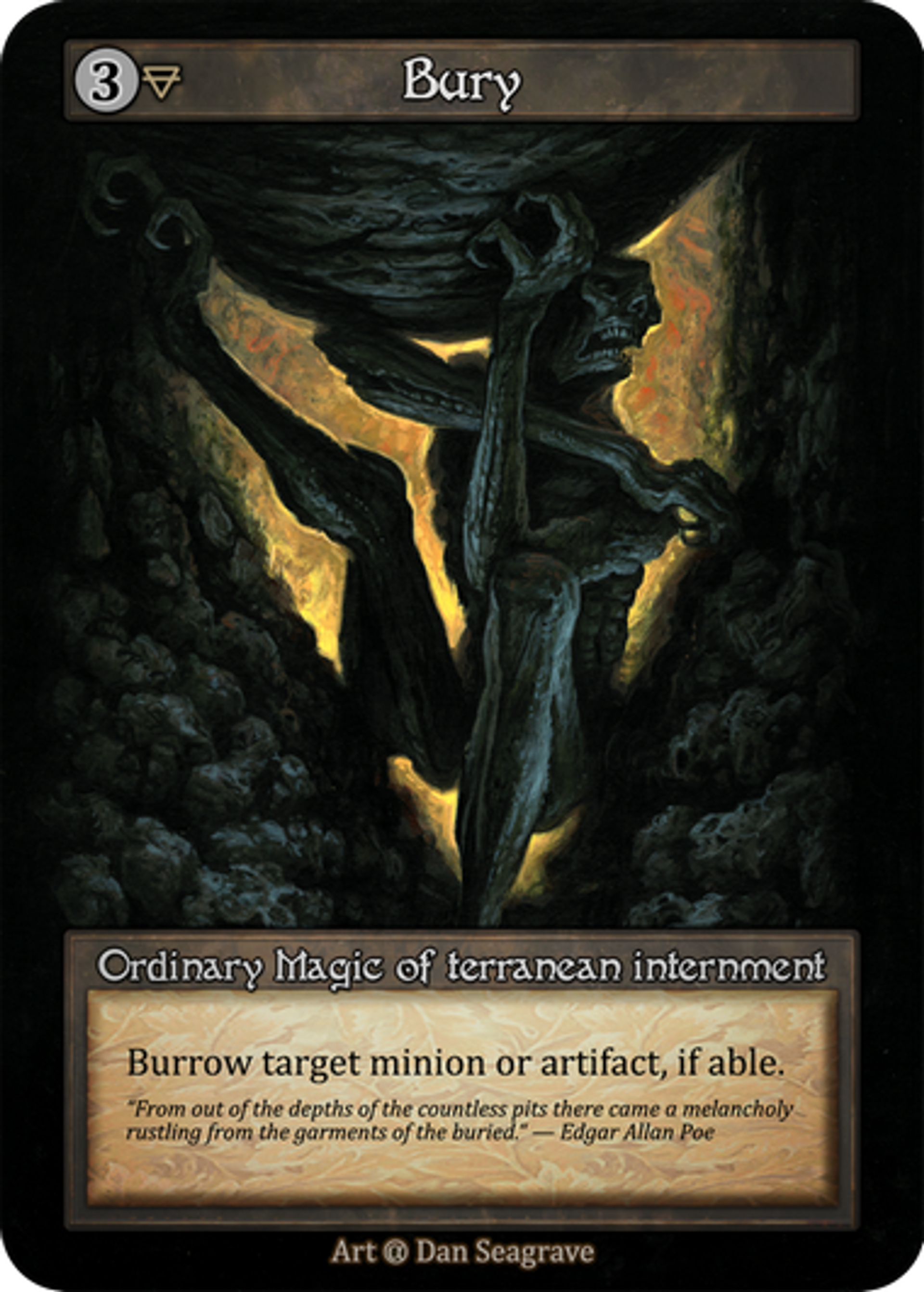 Bury — Alpha — Sorcery: Contested Realm