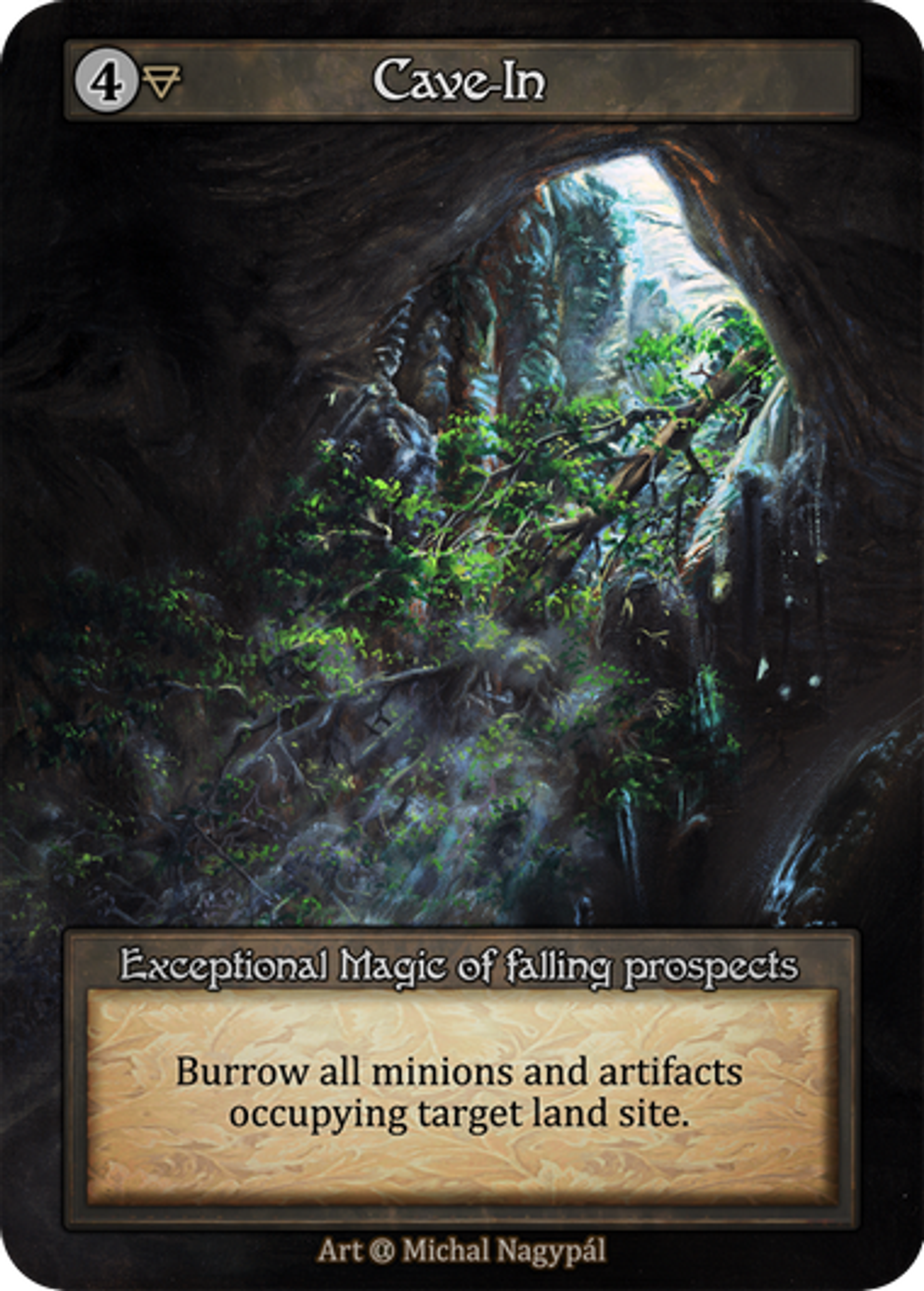 Cave-In — Alpha — Sorcery: Contested Realm