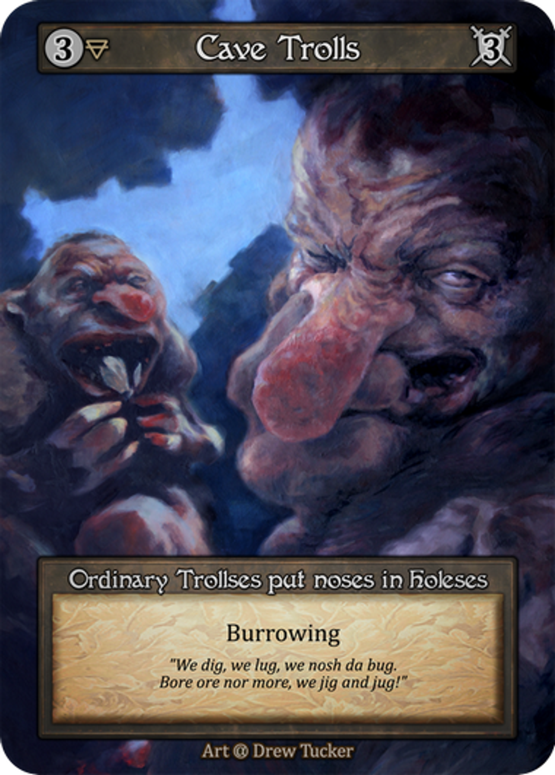 Cave Trolls — Alpha — Sorcery: Contested Realm