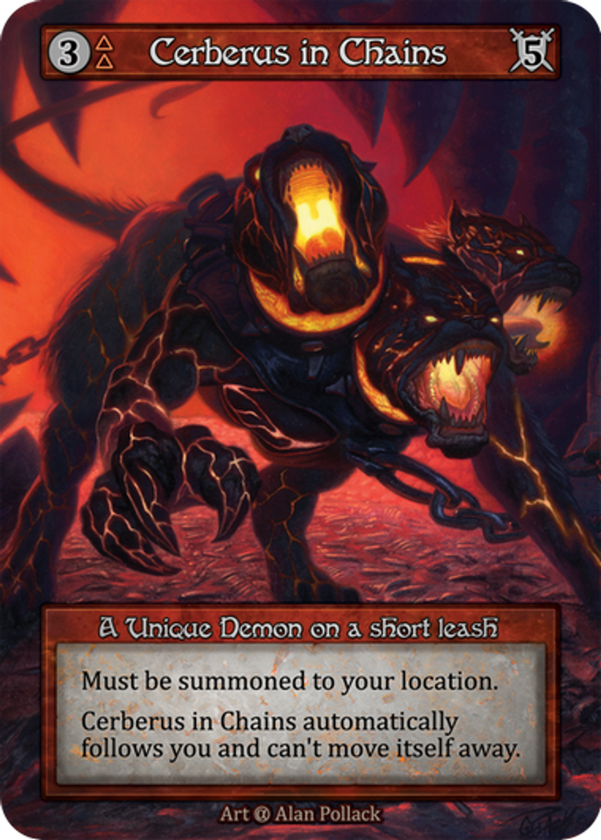 Cerberus in Chains — Alpha — Sorcery: Contested Realm