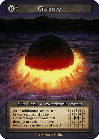 Craterize — Alpha — Sorcery: Contested Realm