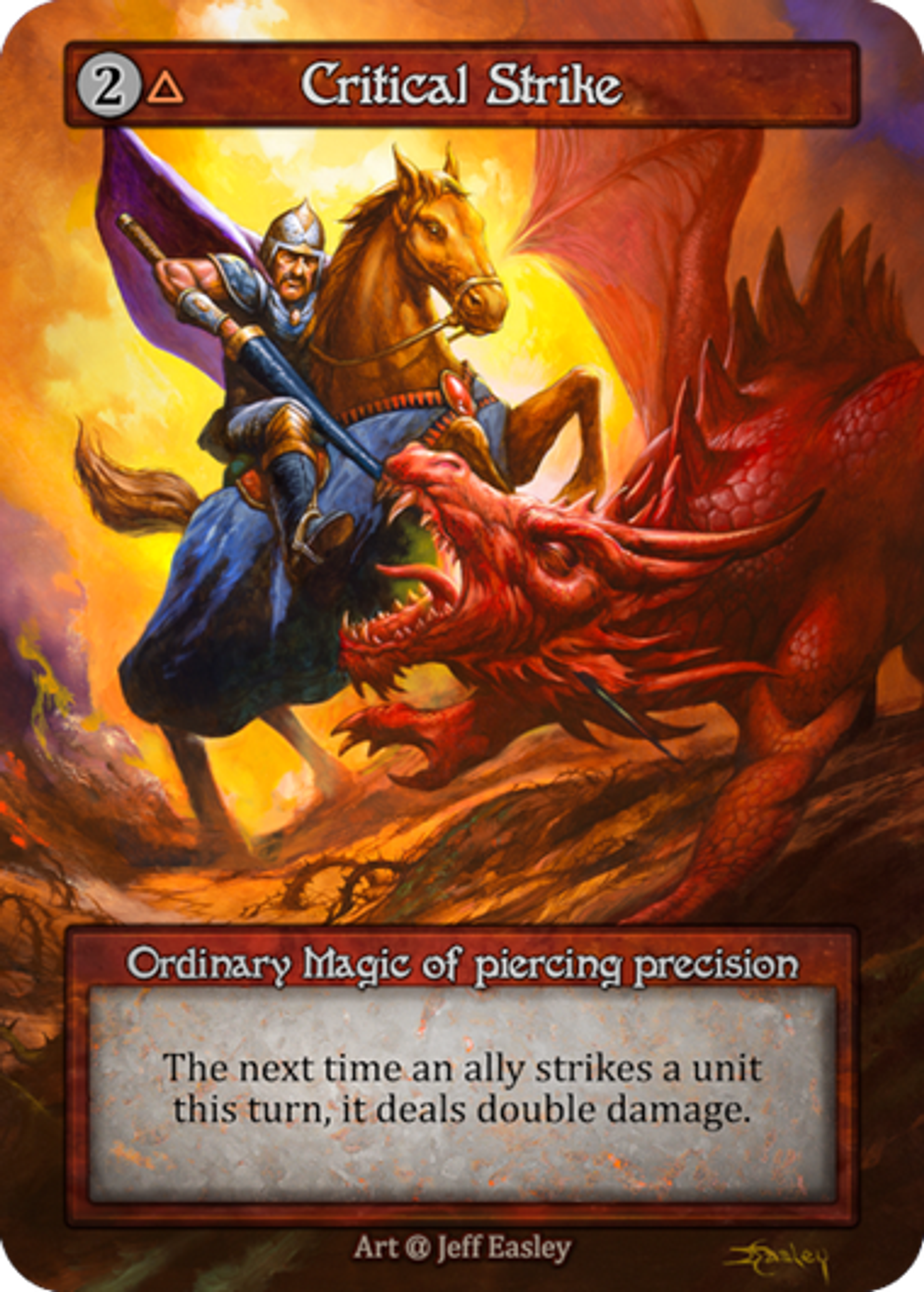 Critical Strike — Alpha — Sorcery: Contested Realm