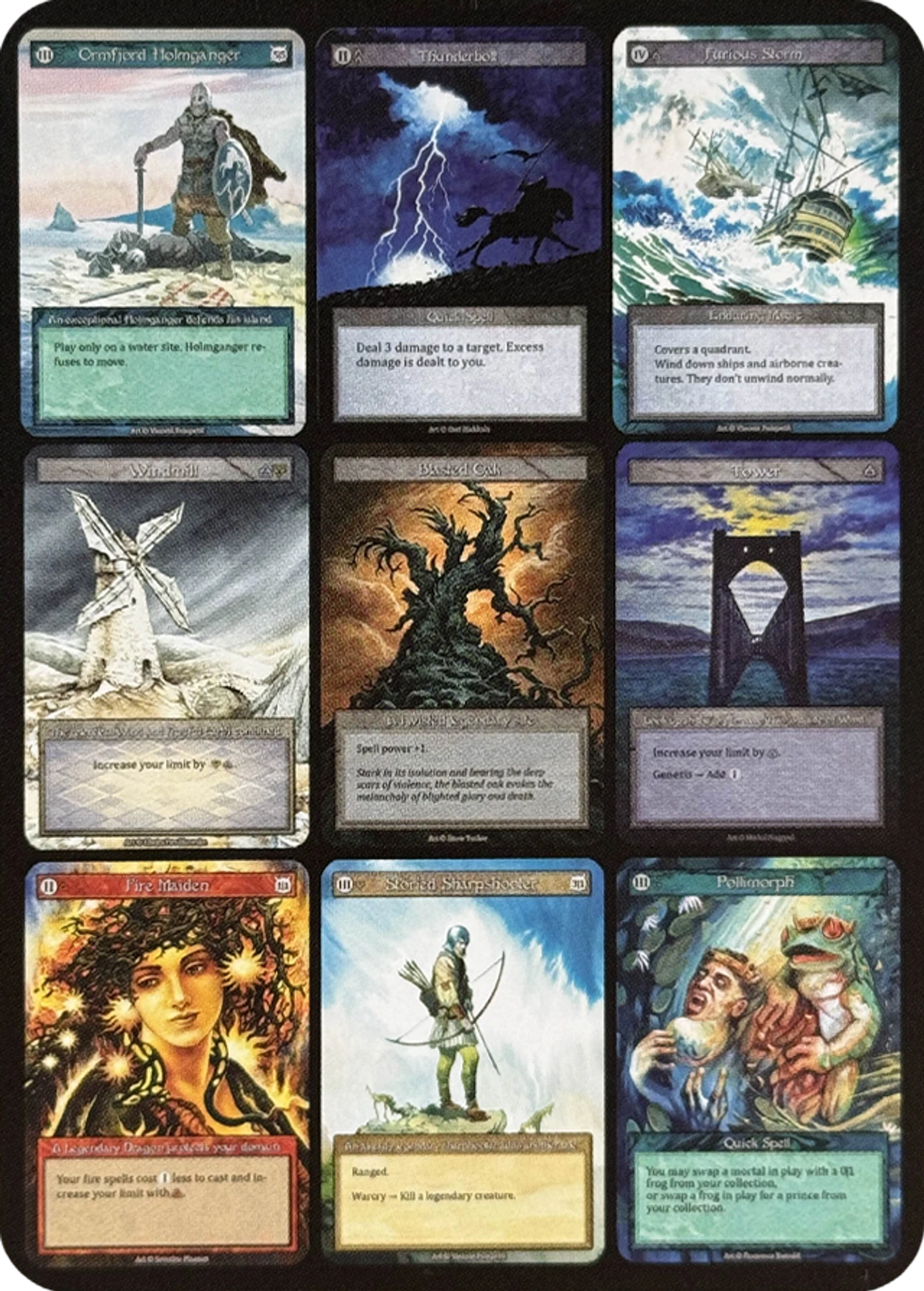 9 - Collage — Alpha - Curios — Sorcery: Contested Realm