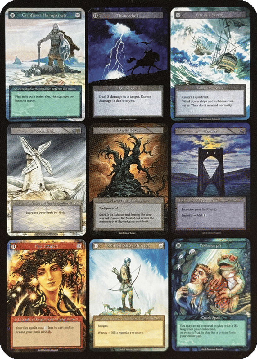 Cartes à l'unité