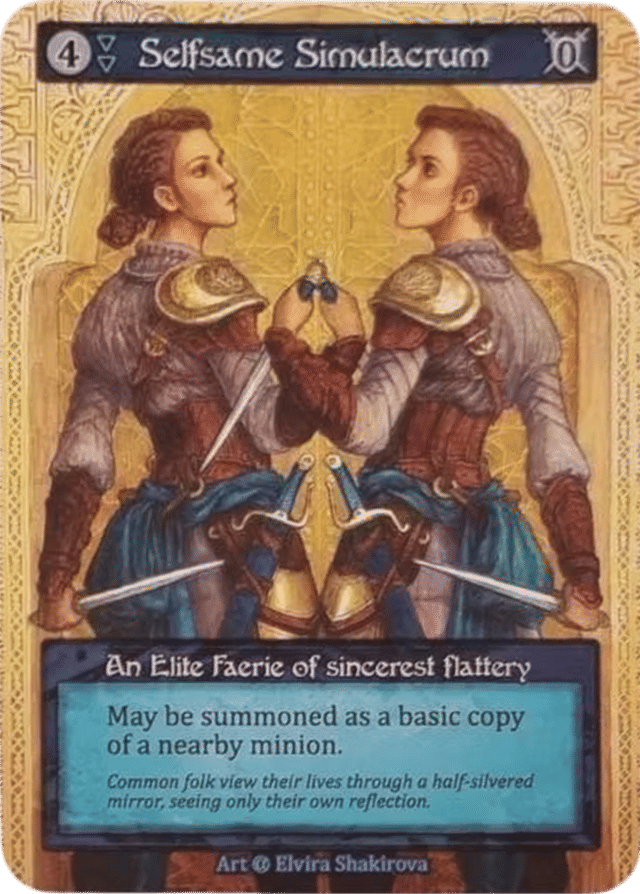 Selfsame Simulacrum — Alpha - Curios — Sorcery: Contested Realm