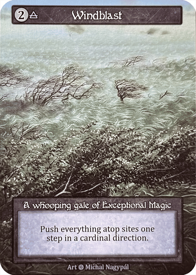 Windblast — Alpha - Curios — Sorcery: Contested Realm
