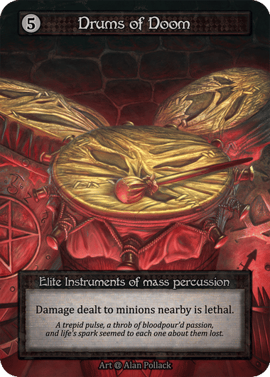 Drums of Doom from Alpha - Sorcery: Contested Realm