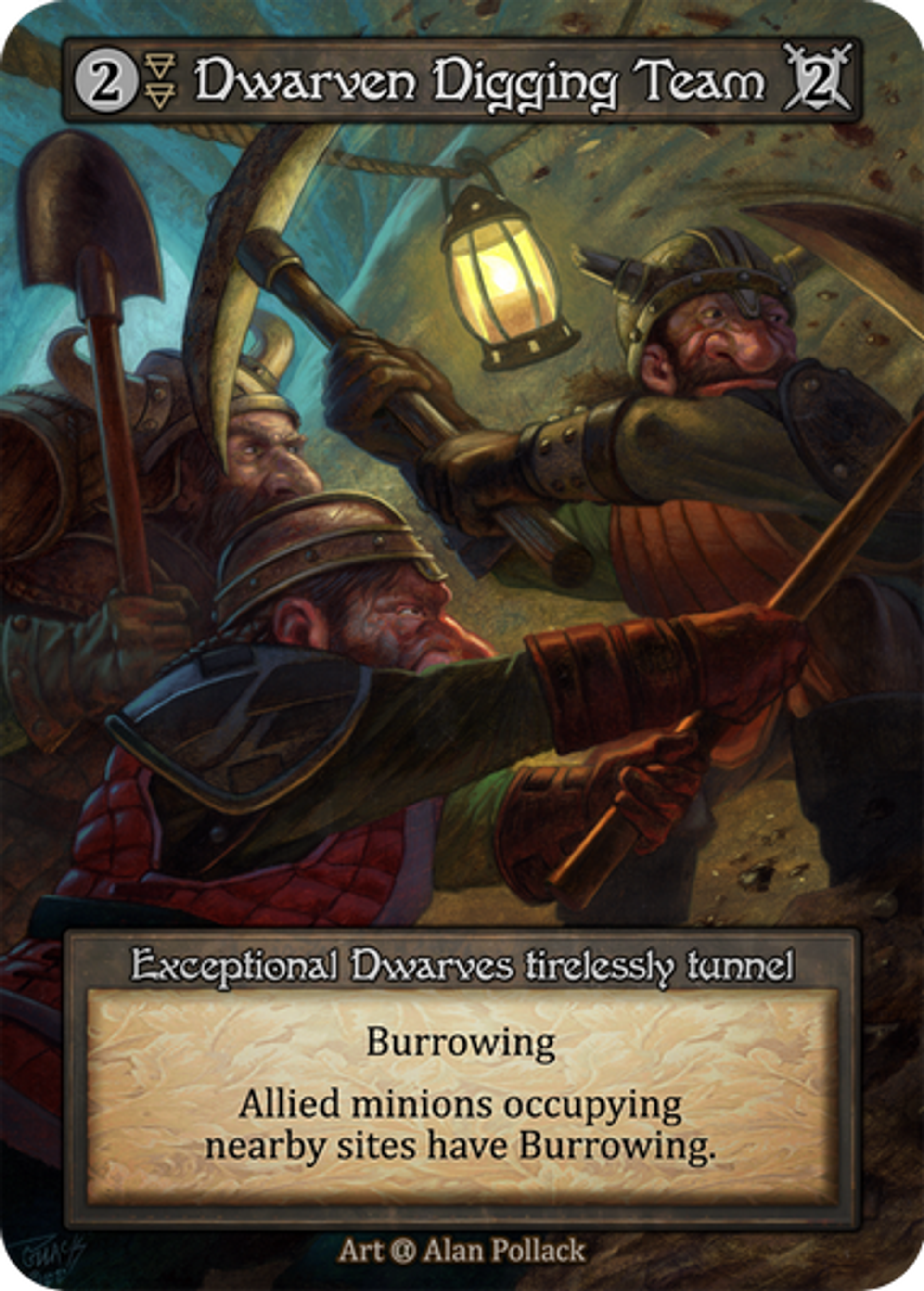 Dwarven Digging Team — Alpha — Sorcery: Contested Realm