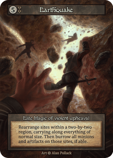 Earthquake — Alpha — Sorcery: Contested Realm