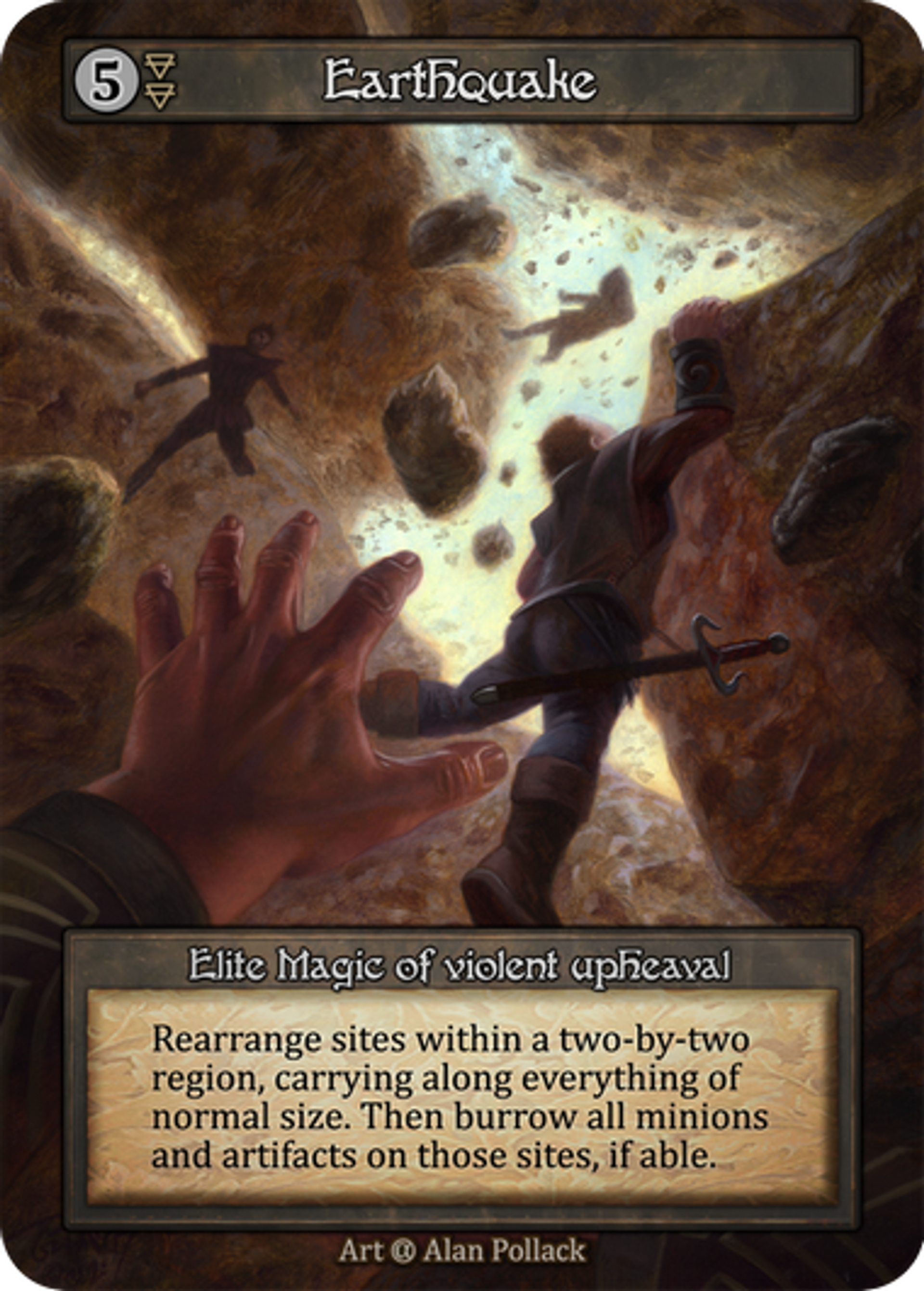 Earthquake — Alpha — Sorcery: Contested Realm