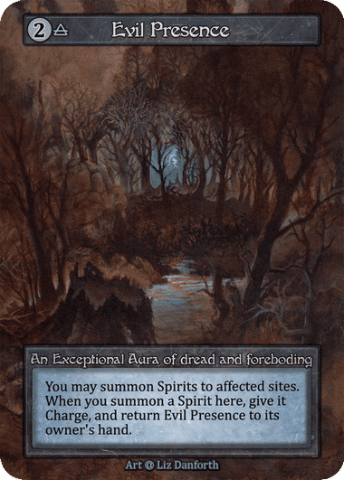 Evil Presence — Alpha — Sorcery: Contested Realm