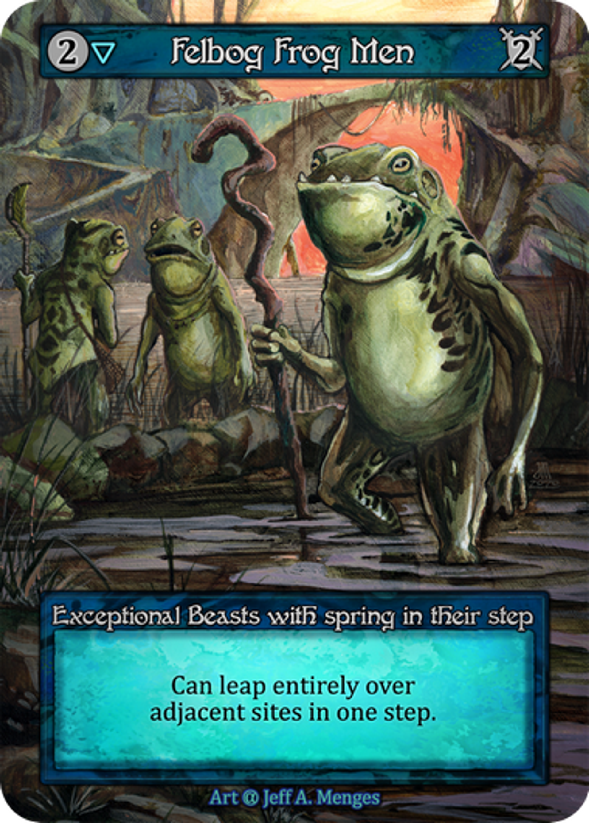 Felbog Frog Men — Alpha — Sorcery: Contested Realm