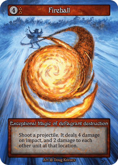 Fireball — Alpha — Sorcery: Contested Realm