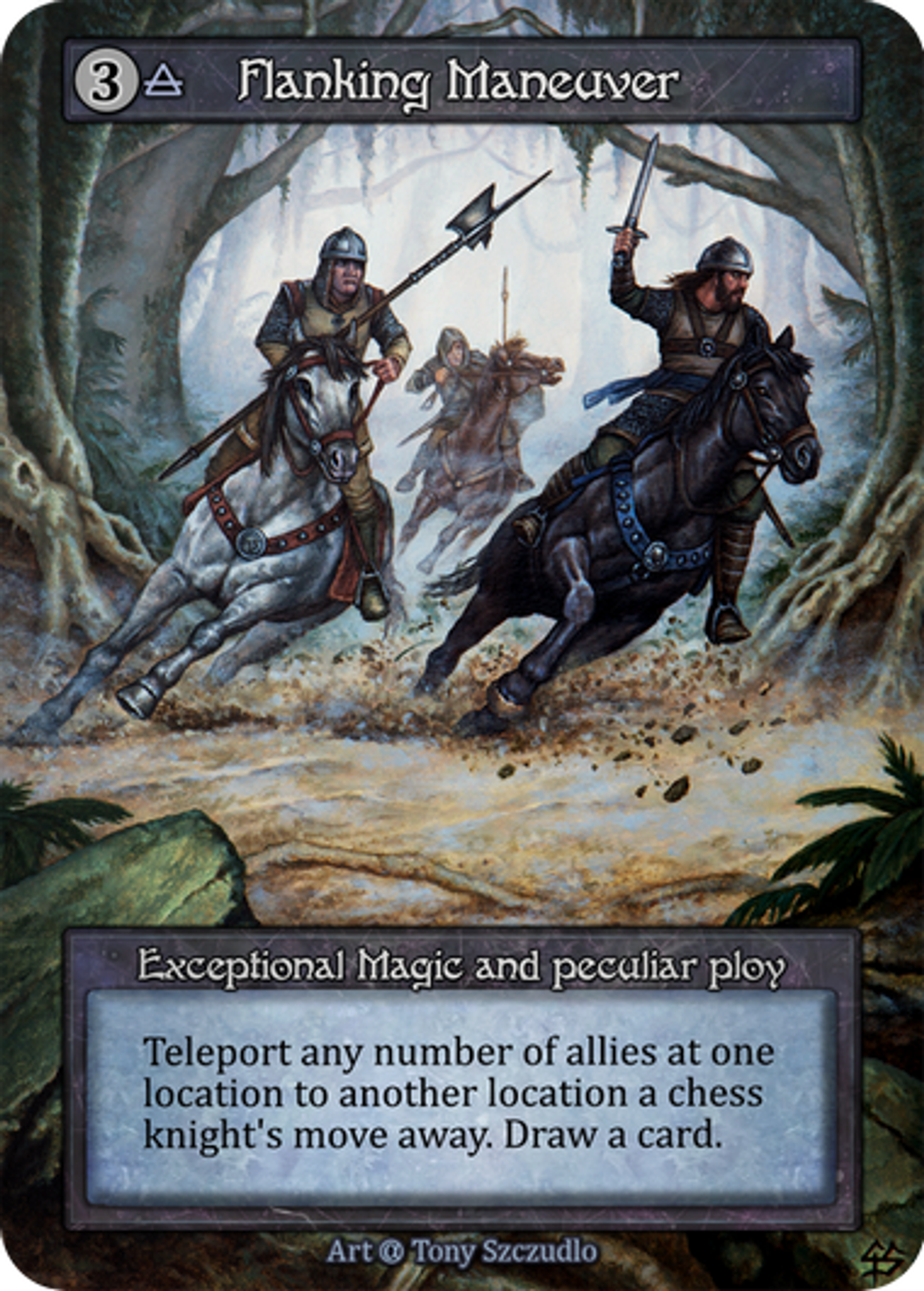 Flanking Maneuver — Alpha — Sorcery: Contested Realm