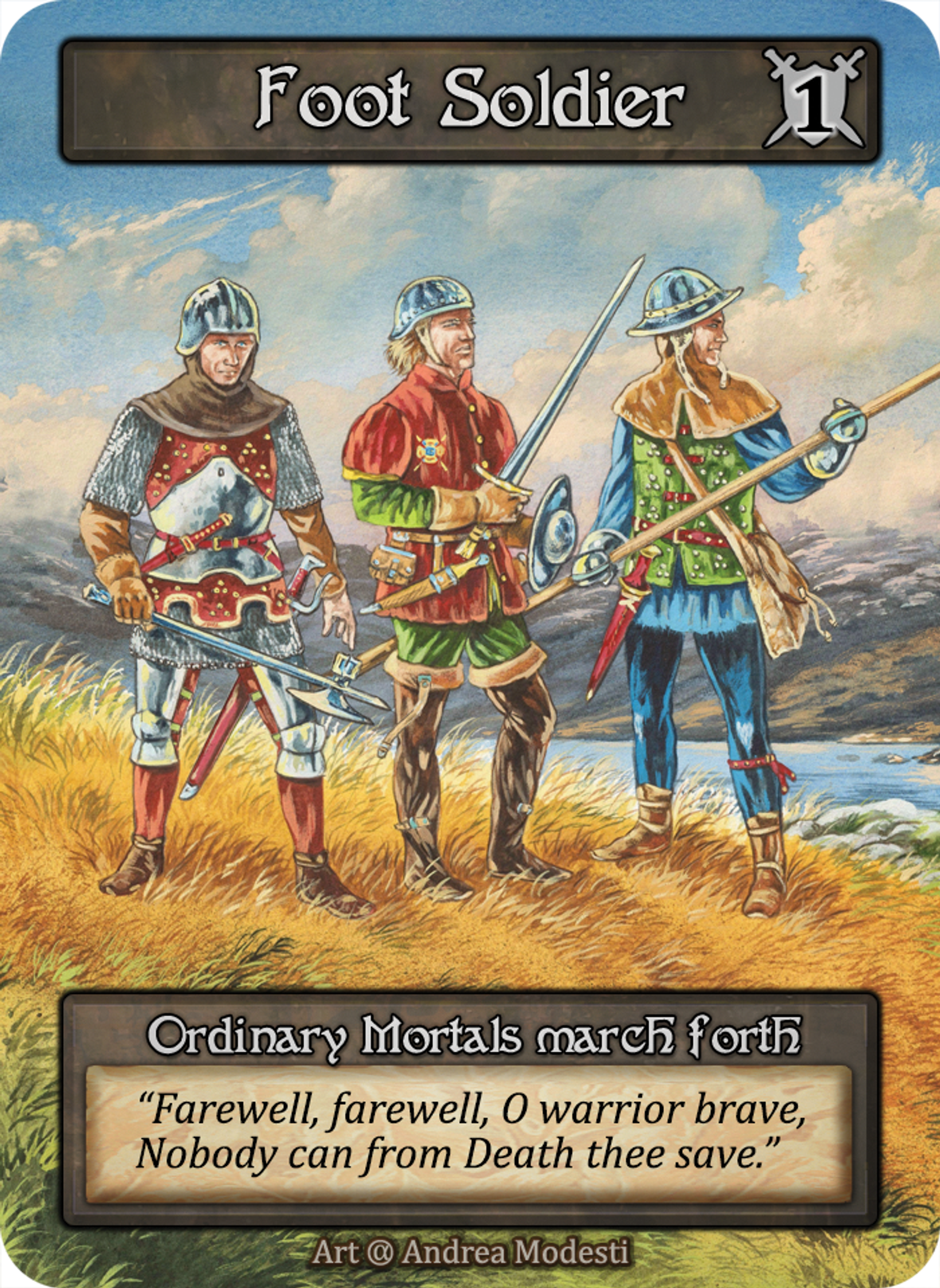 Foot Soldier 2 — Alpha — Sorcery: Contested Realm