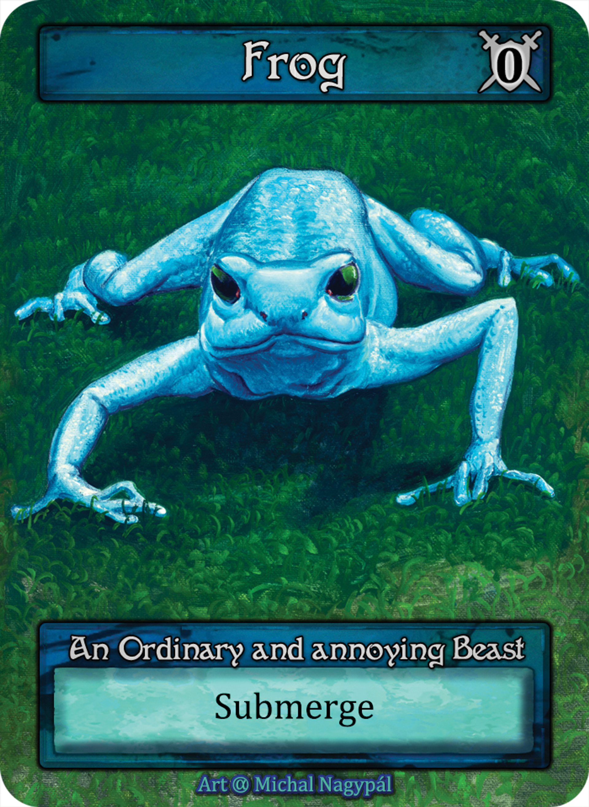 Frog (Blue) — Alpha — Sorcery: Contested Realm