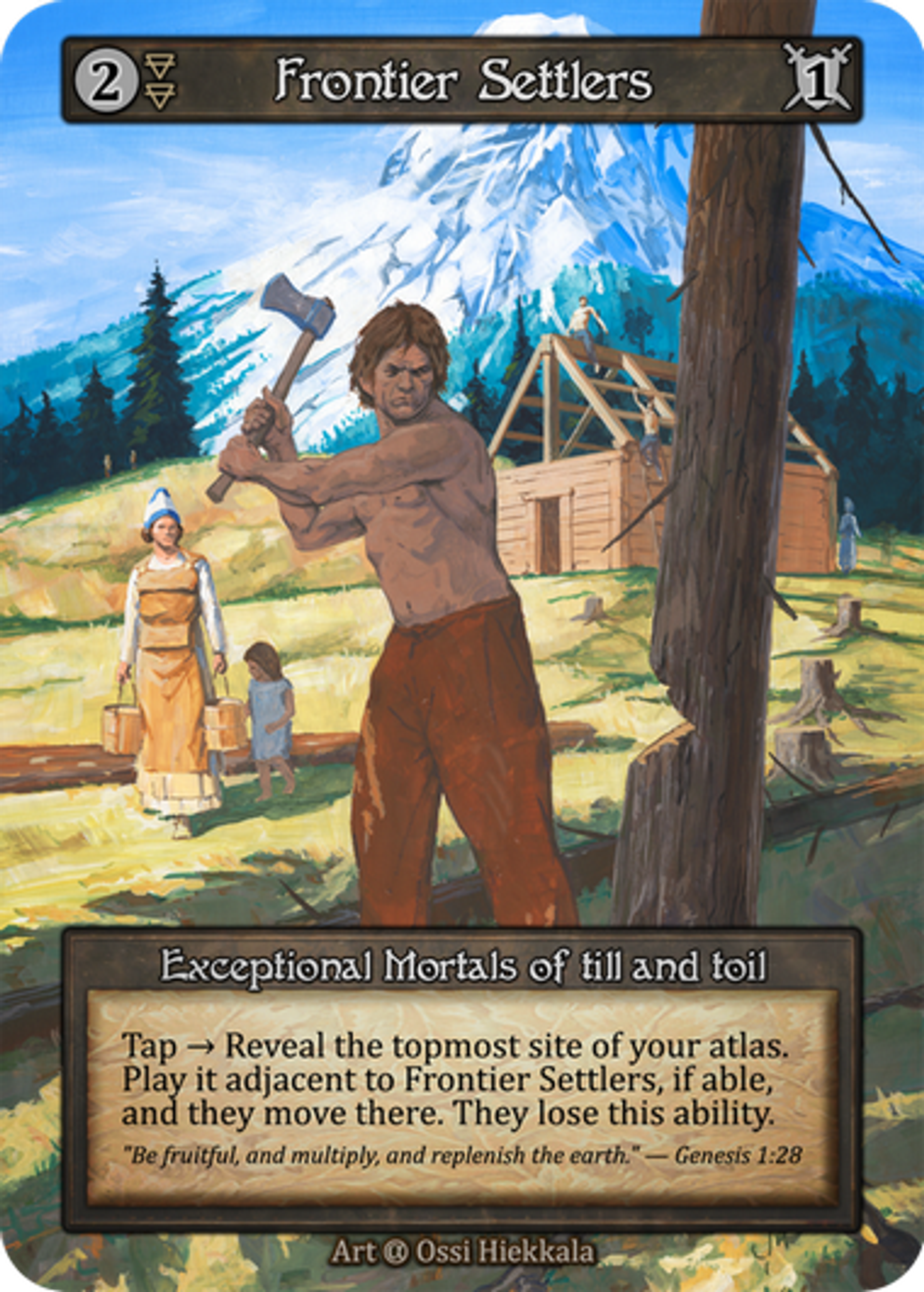 Frontier Settlers — Alpha — Sorcery: Contested Realm