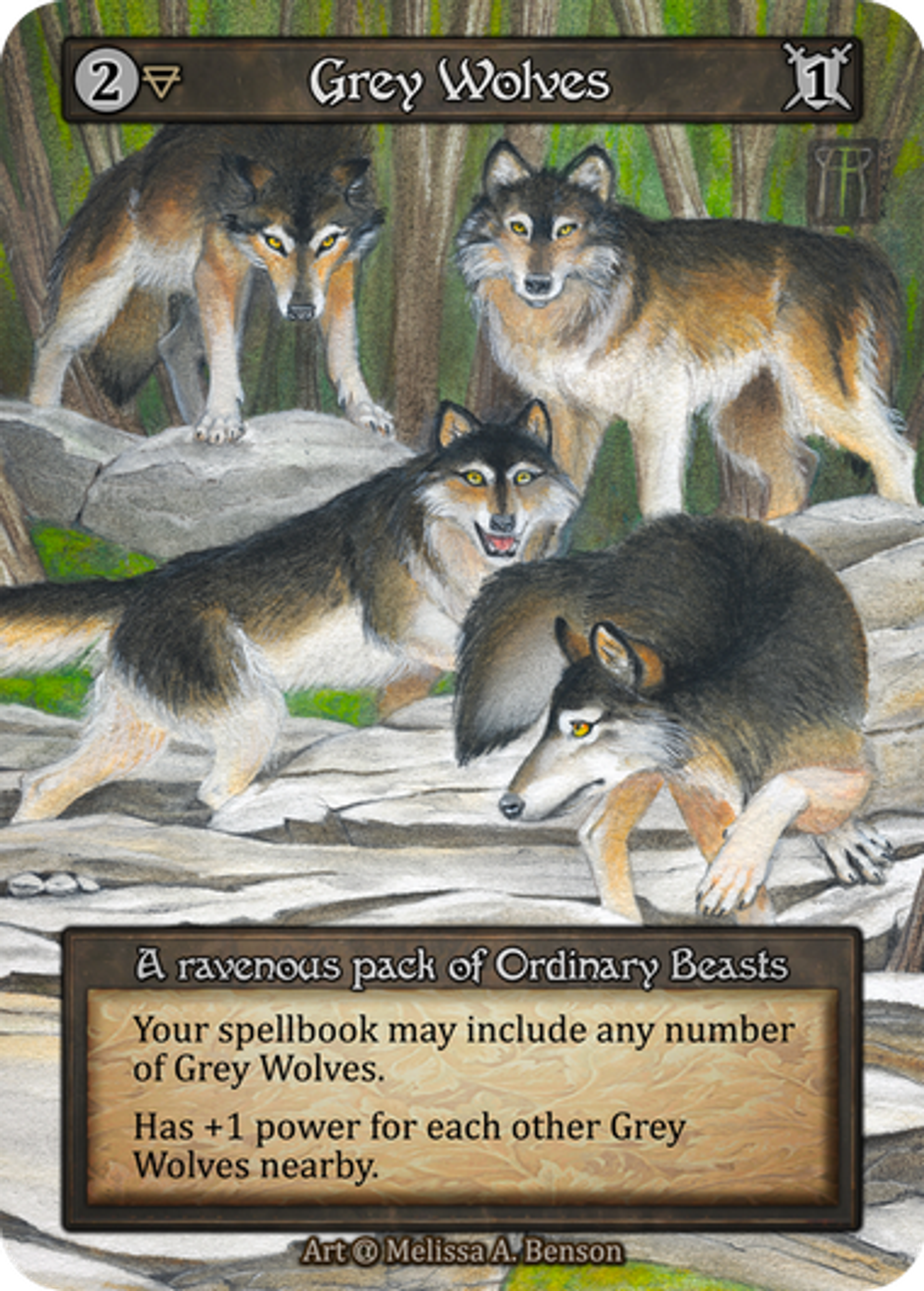 Grey Wolves — Alpha — Sorcery: Contested Realms