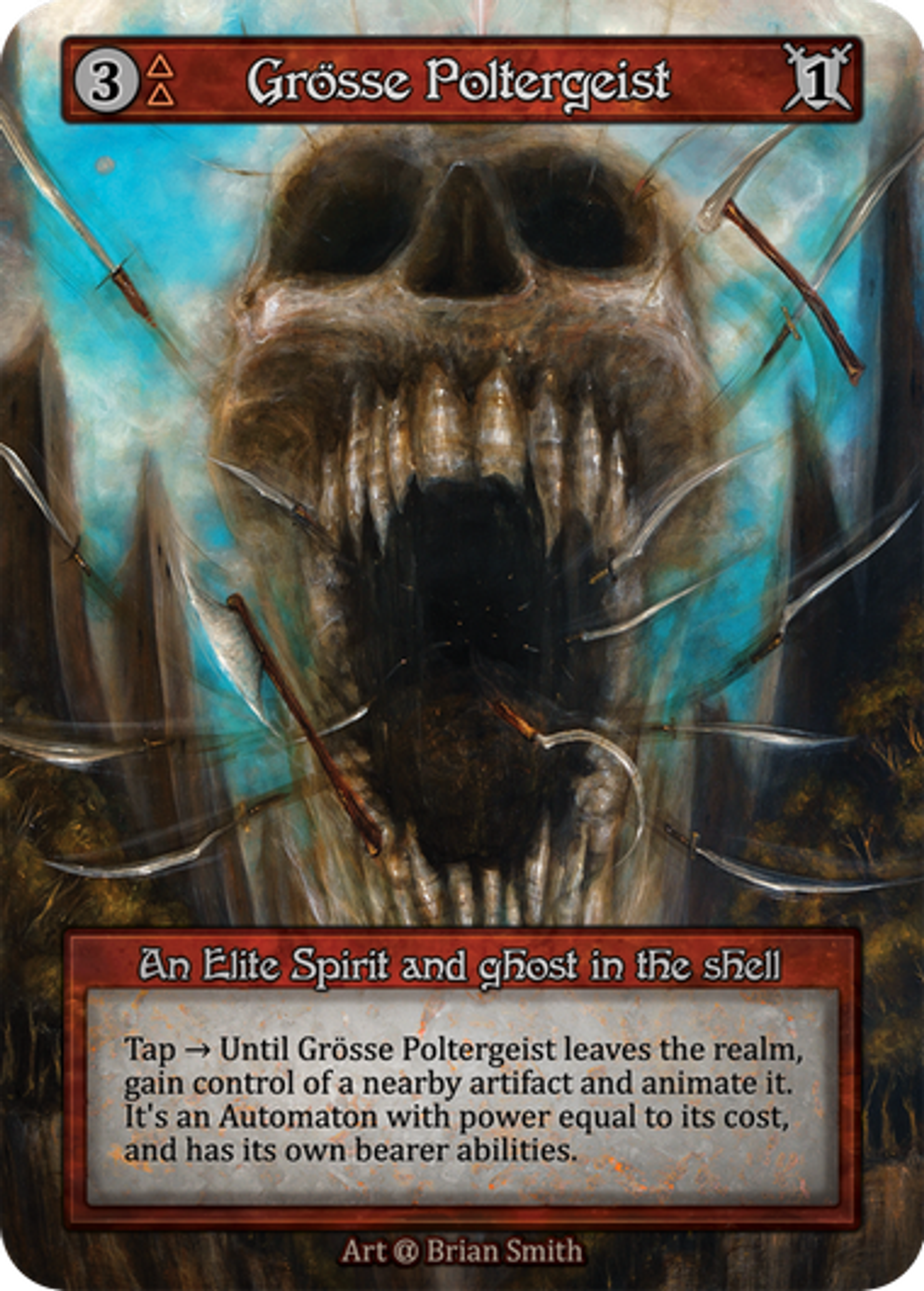 Grösse Poltergeist — Alpha — Sorcery: Contested Realm