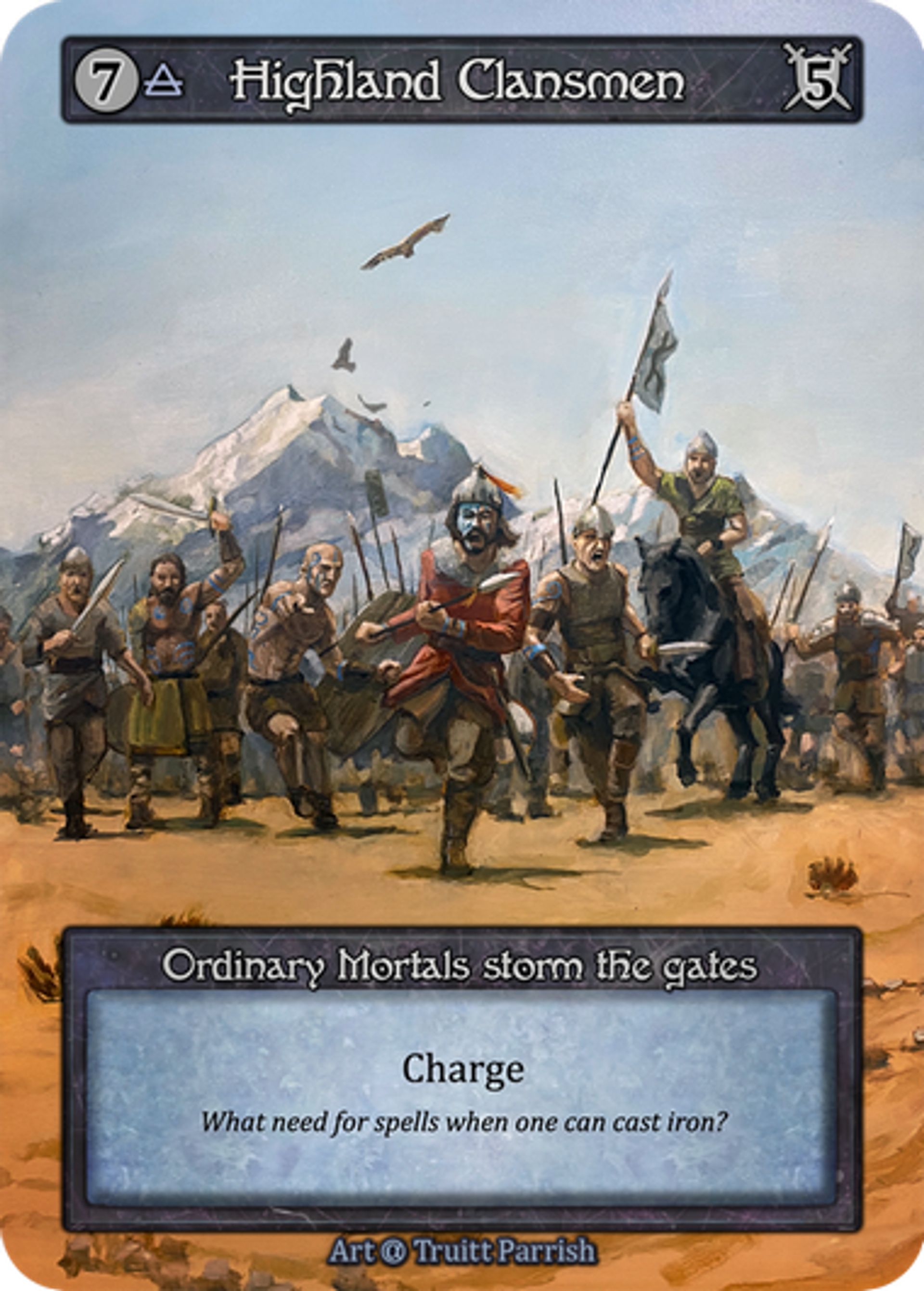 Highland Clansmen — Alpha — Sorcery: Contested Realm