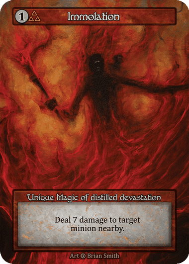 Immolation — Alpha — Sorcery: Contested Realm