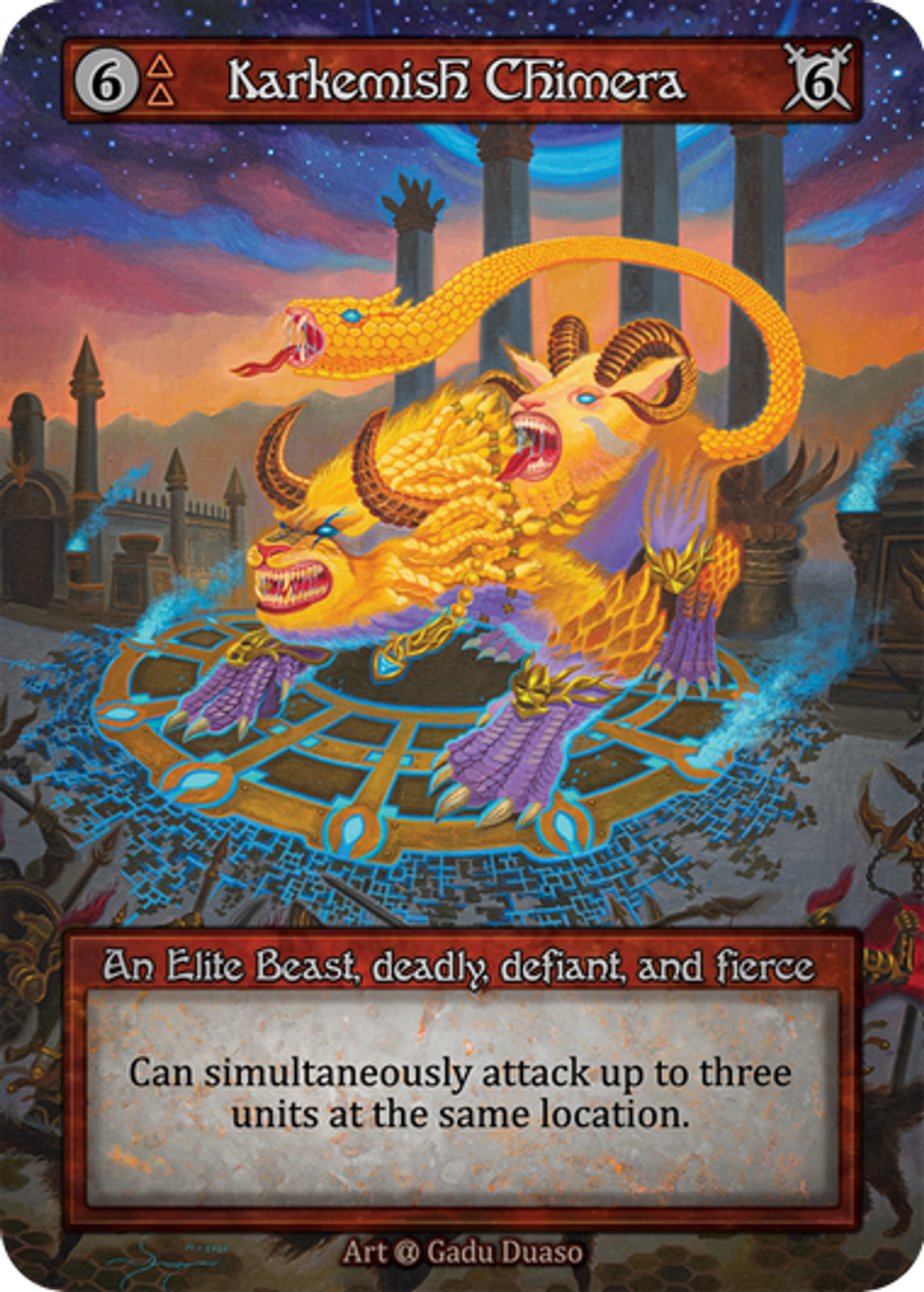 Karkemish Chimera — Alpha — Sorcery: Contested Realm