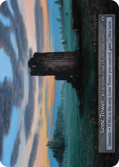 Lone Tower from Alpha - Sorcery: Contested Realm