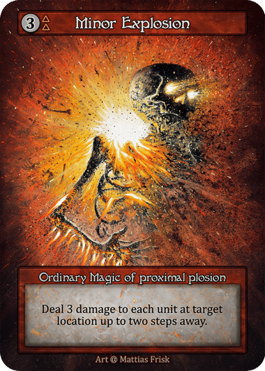 Minor Explosion — Alpha — Sorcery: Contested Realm