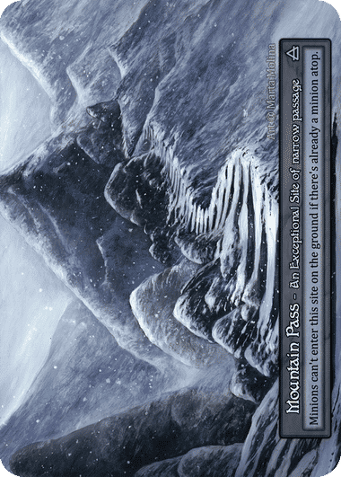 Mountain Pass — Alpha — Sorcery: Contested Realm