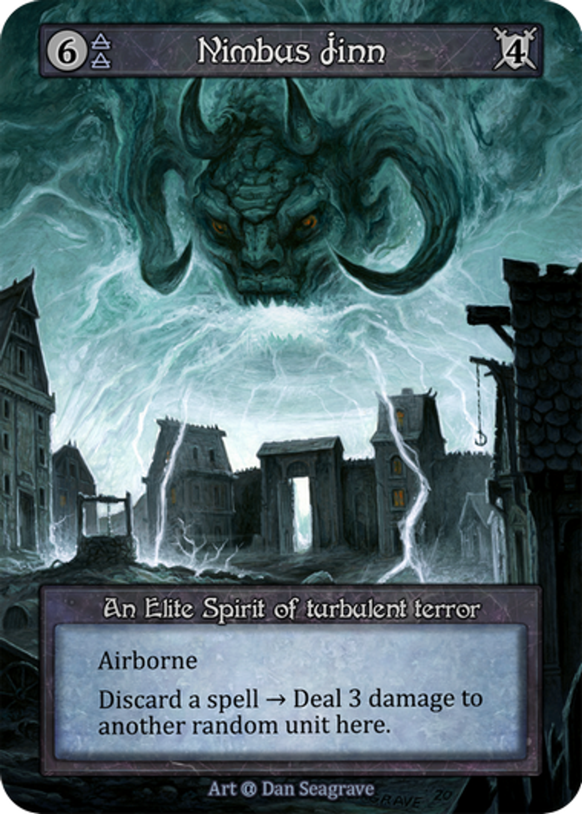 Nimbus Jinn — Alpha — Sorcery: Contested Realm