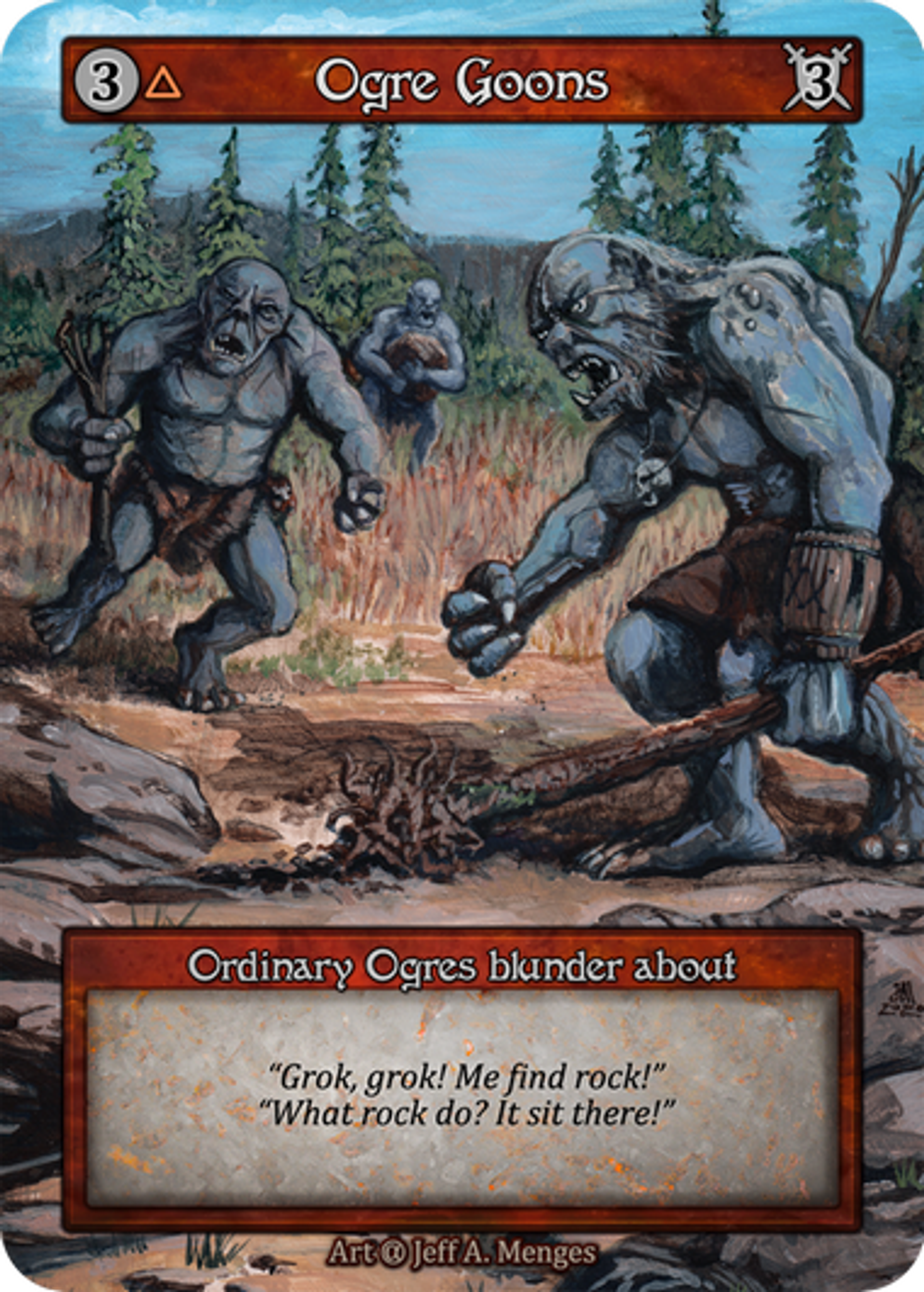 Ogre Goons — Alpha — Sorcery: Contested Realm