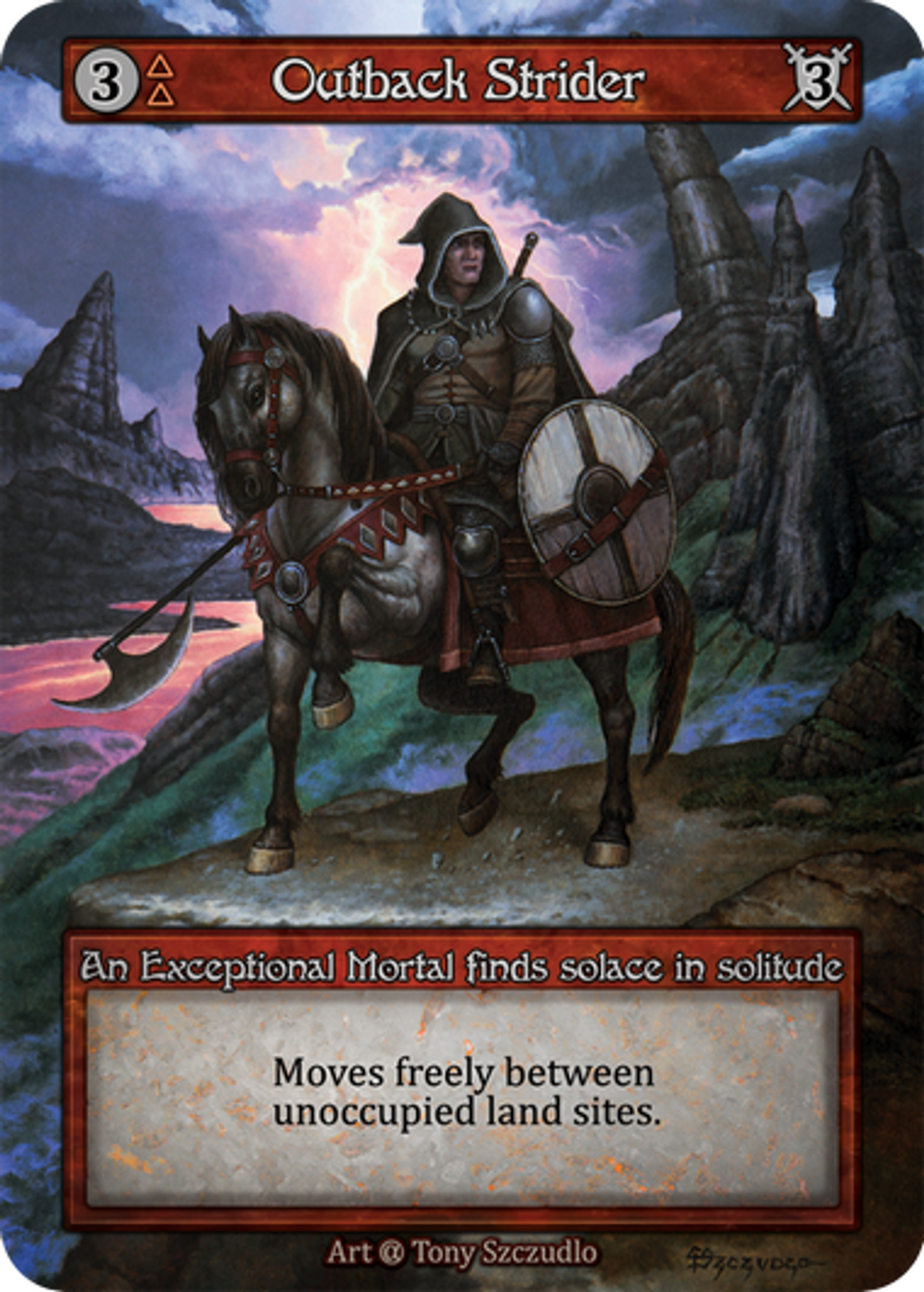 Outback Strider — Alpha — Sorcery: Contested Realm