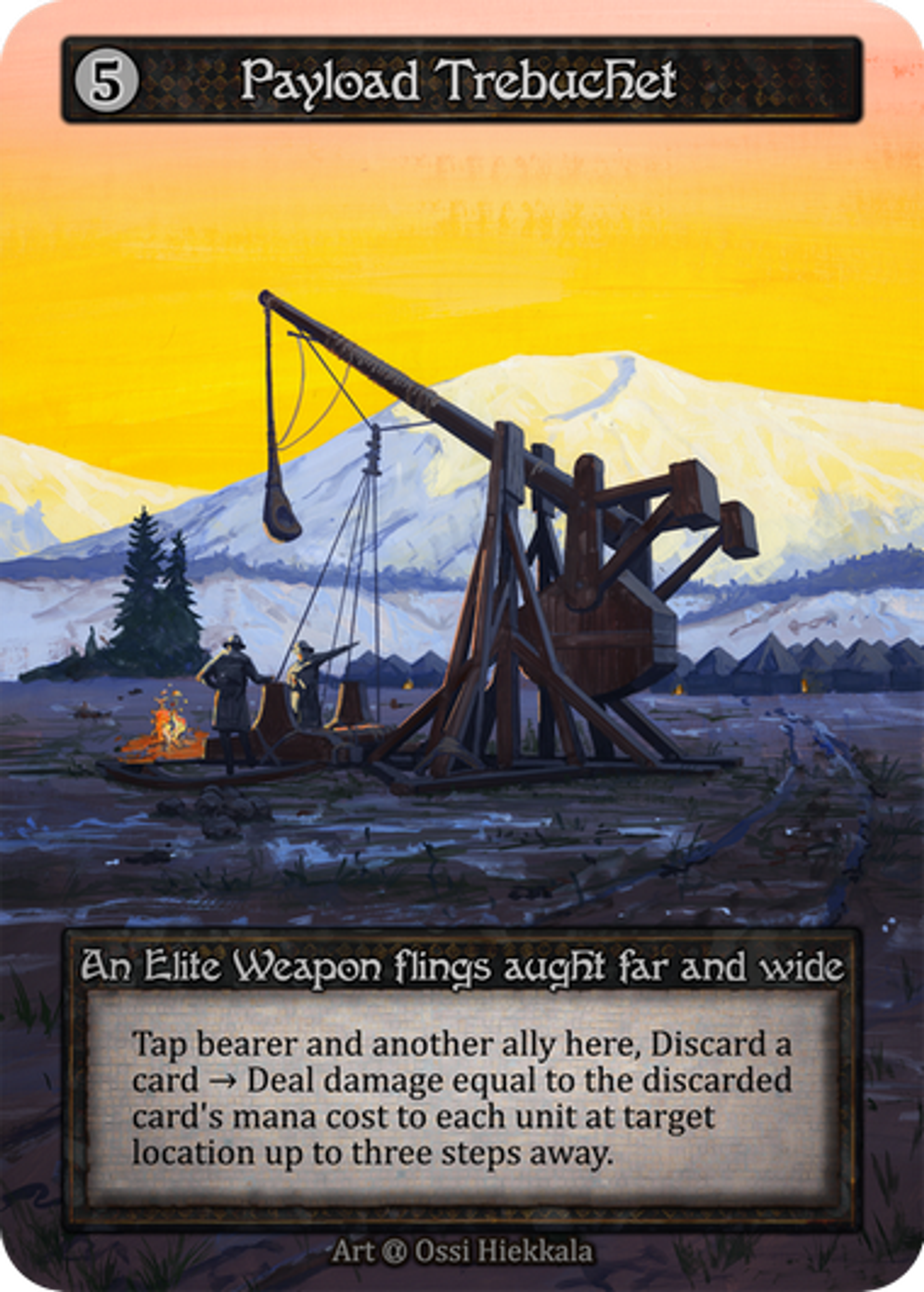 Payload Trebuchet — Alpha — Sorcery: Contested Realm