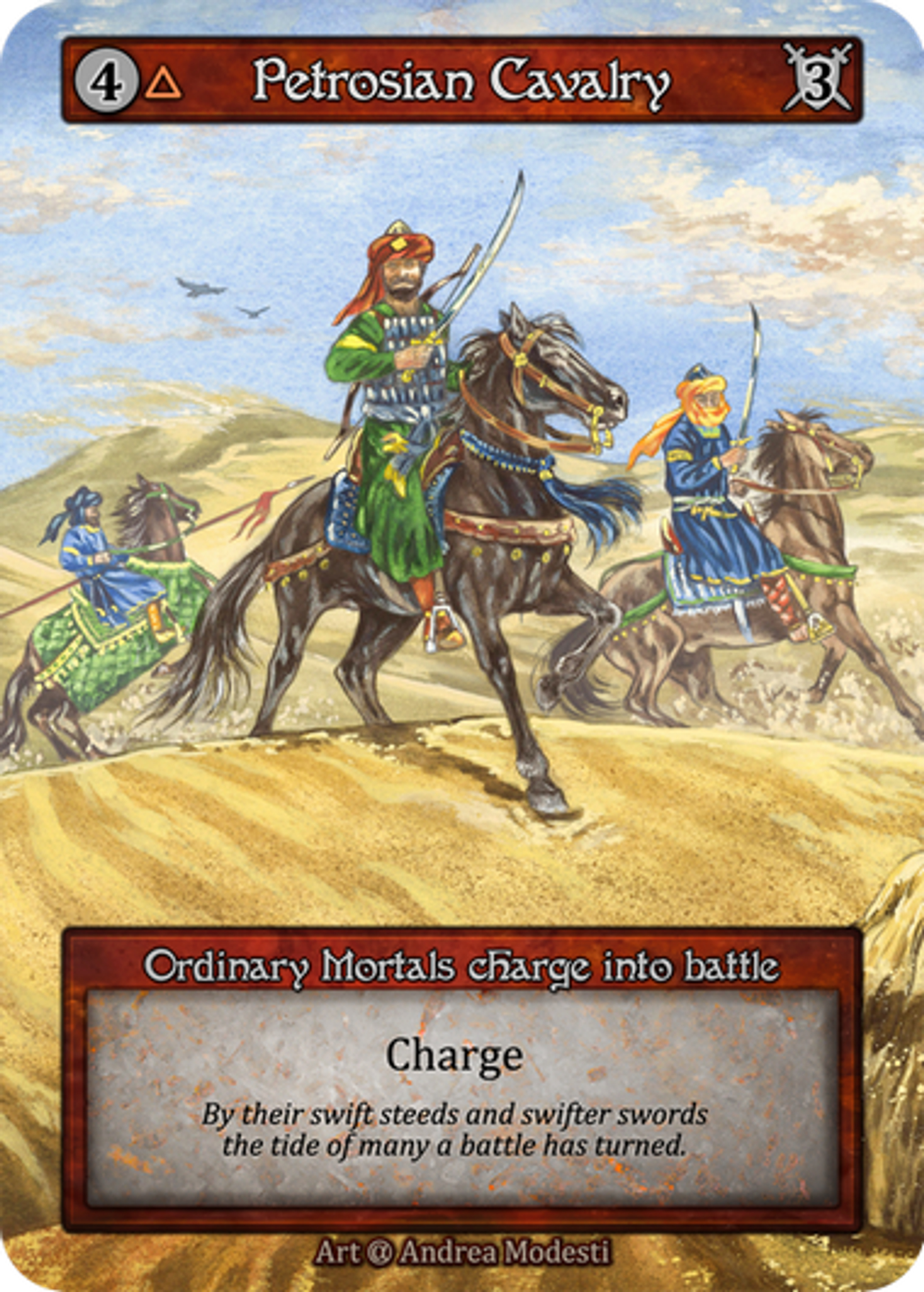 Petrosian Cavalry — Alpha — Sorcery: Contested Realm