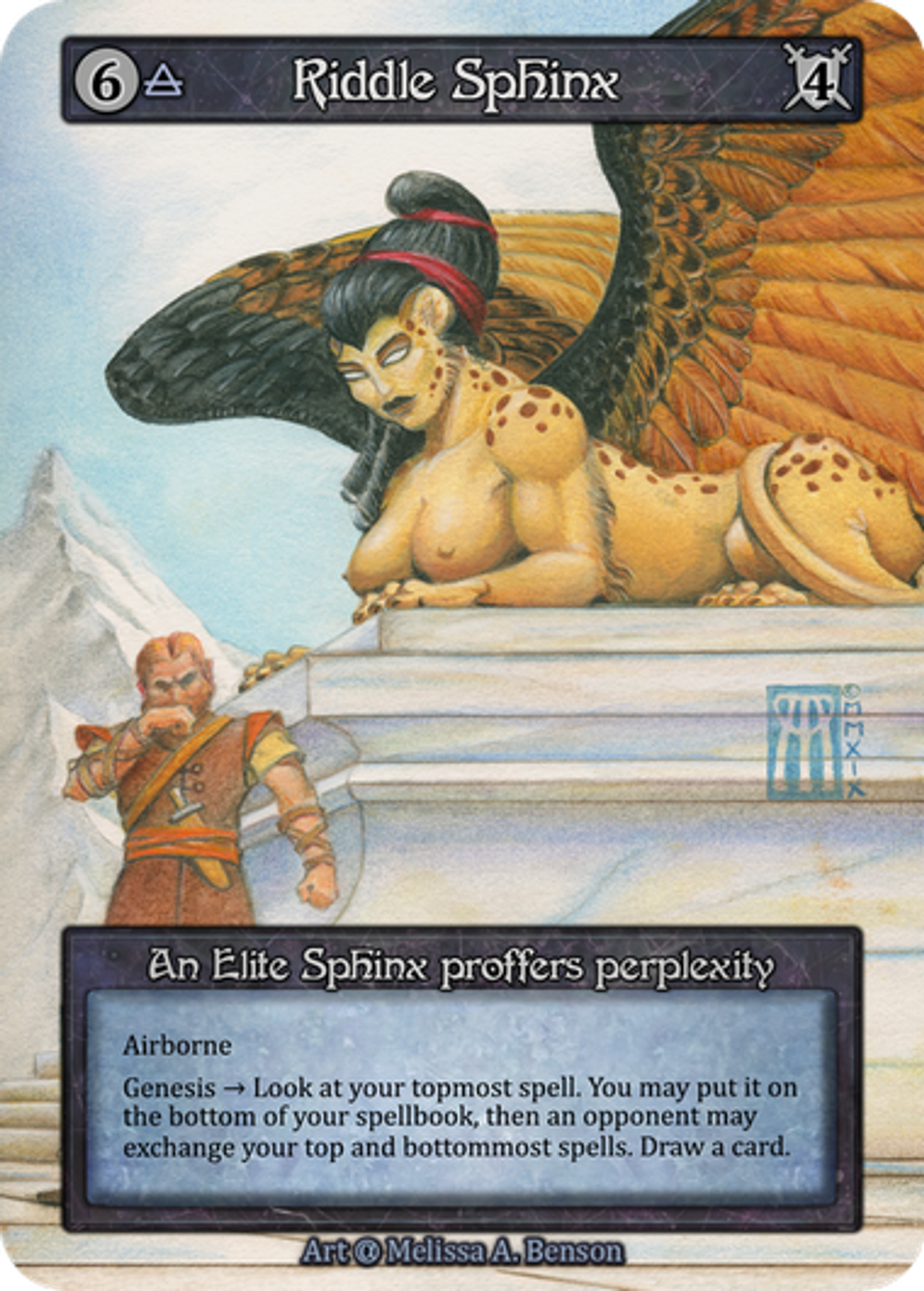 Riddle Sphinx — Alpha — Sorcery: Contested Realm