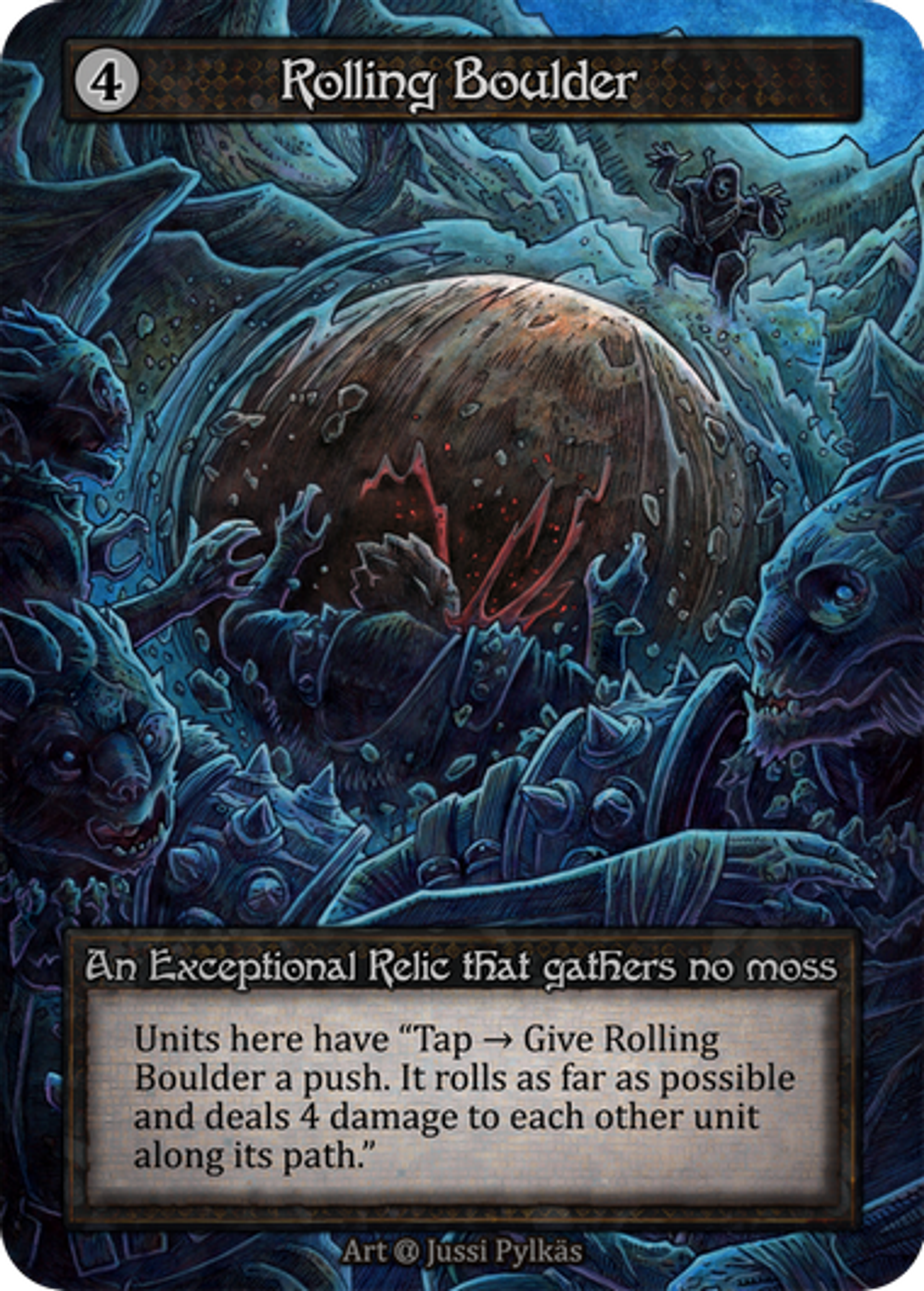 Rolling Boulder — Alpha — Sorcery: Contested Realm
