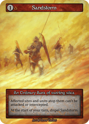 Sandstorm — Alpha — Sorcery: Contested Realm