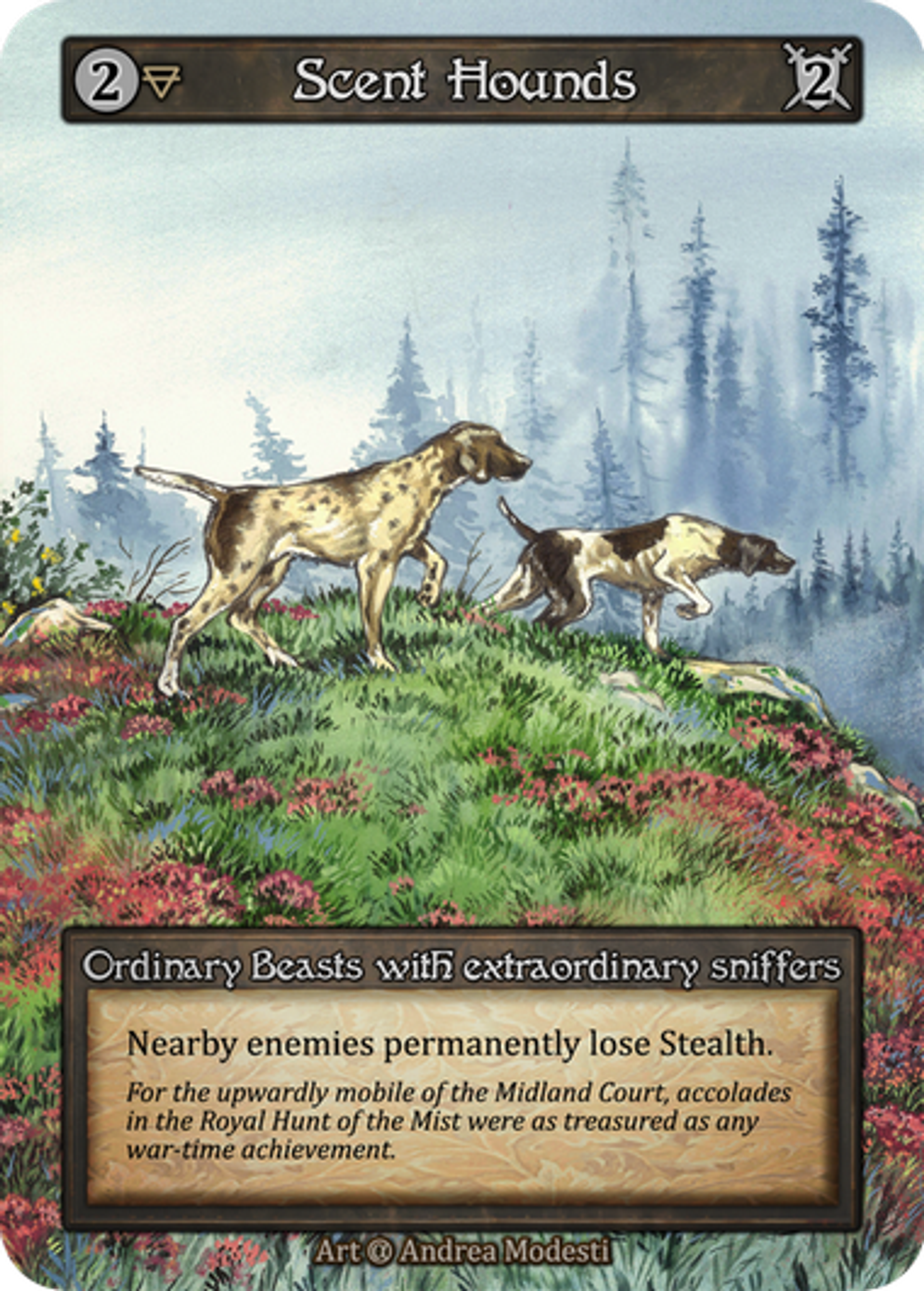 Scent Hounds — Alpha — Sorcery: Contested Realm